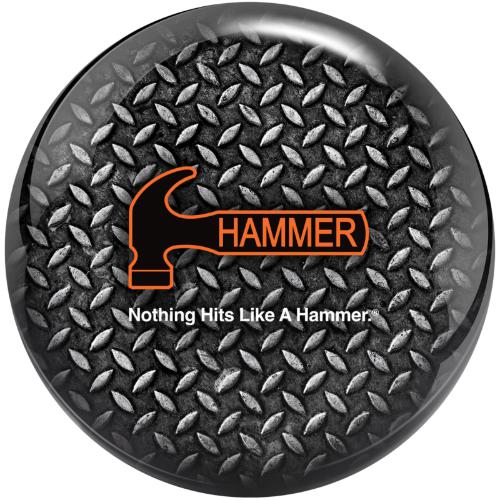Diamond Plate Viz-A-Ball Hammer Bowling Ball - Perfect for League Play & Casual Bowling