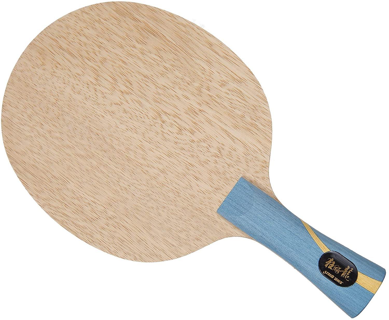 DHS Hurricane Long 5 Shakehand Blade for Table Tennis - FL/ST Handle - Professional Ping Pong Racket for Offensive Players - Perfect for Tournaments & Training Sessions