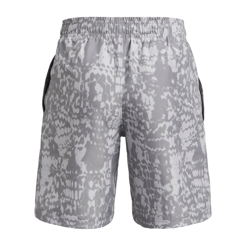 Boys' Under Armour Youth Woven Printed Athletic Shorts - Lightweight Breathable Workout & Basketball Shorts for Kids - Perfect for Sports, Gym, and Casual Wear