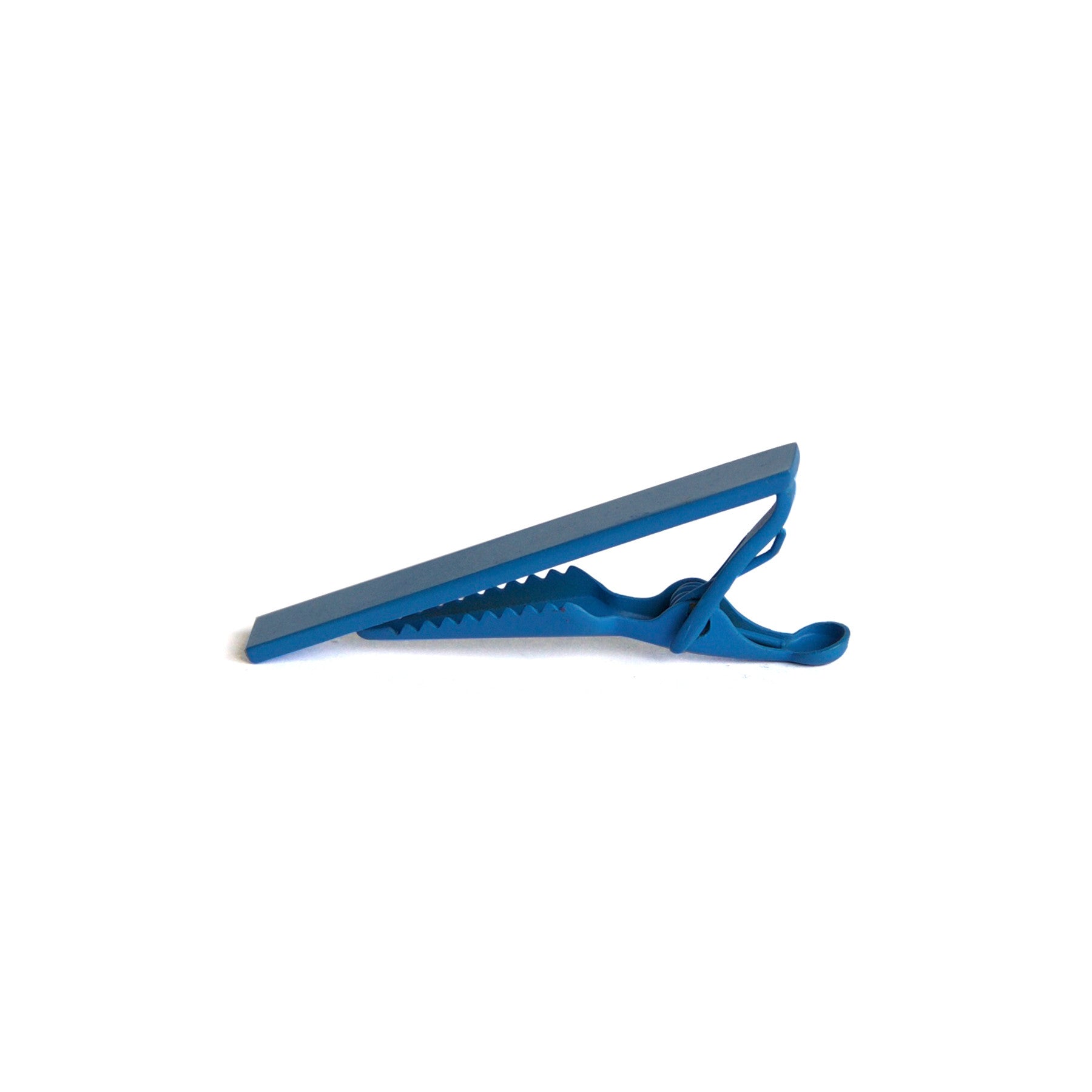 Elegant Blue Tie Clip for Men - Classic Necktie Accessory for Business, Weddings & Formal Events