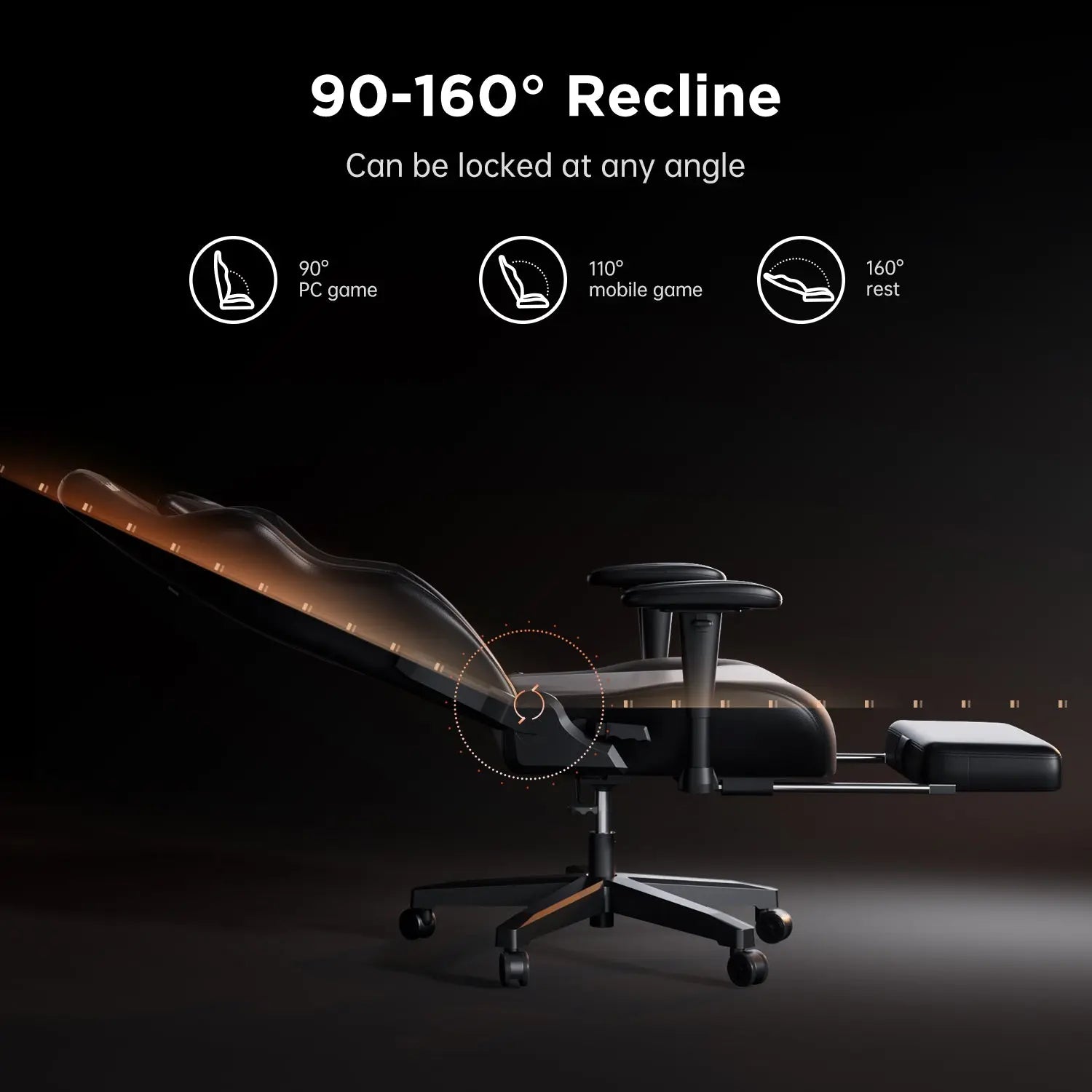 AutoFull C3 Pro Ergonomic Gaming Chair with Upgraded Lumbar Support - Perfect for PC Gaming, Office Work & Home Comfort