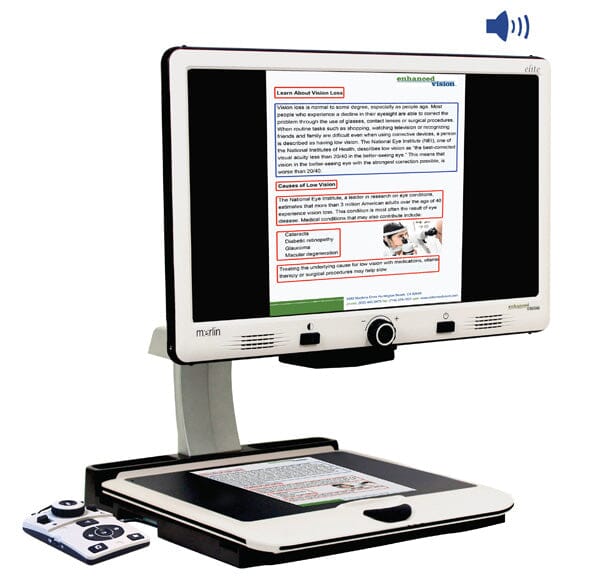 Merlin Elite Pro HD OCR Scanner - High-Speed Document Scanning with Free Ruby Magnifier (Limited Time Offer) | Perfect for Office, Library & Home Document Digitization