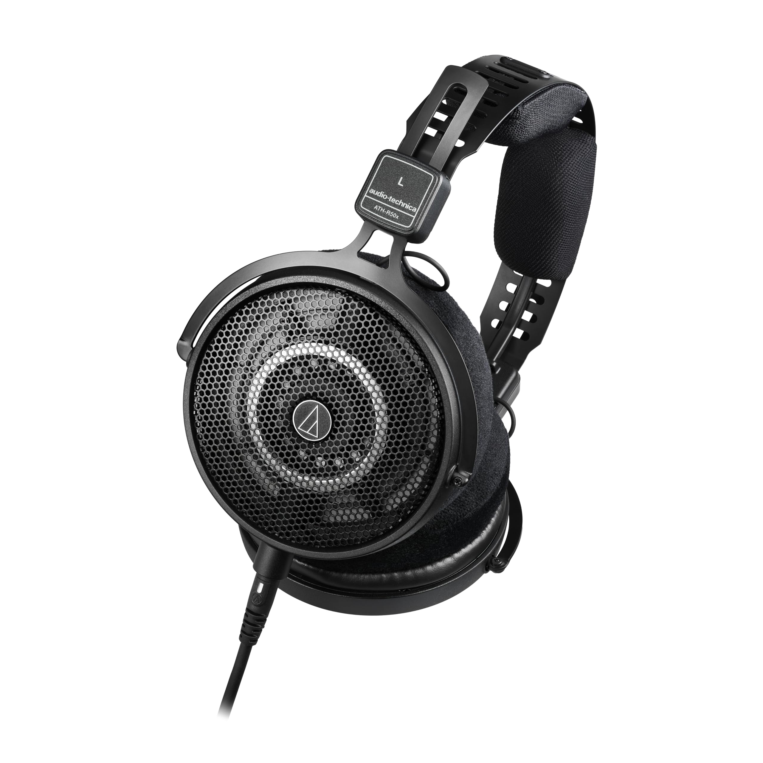 Audio-Technica ATH-R50x Professional Studio Headphones - Open-Back Over-Ear Reference Headphones for Music Production, Mixing & Audiophile Listening - Perfect for Home Studios & Professional Audio Work