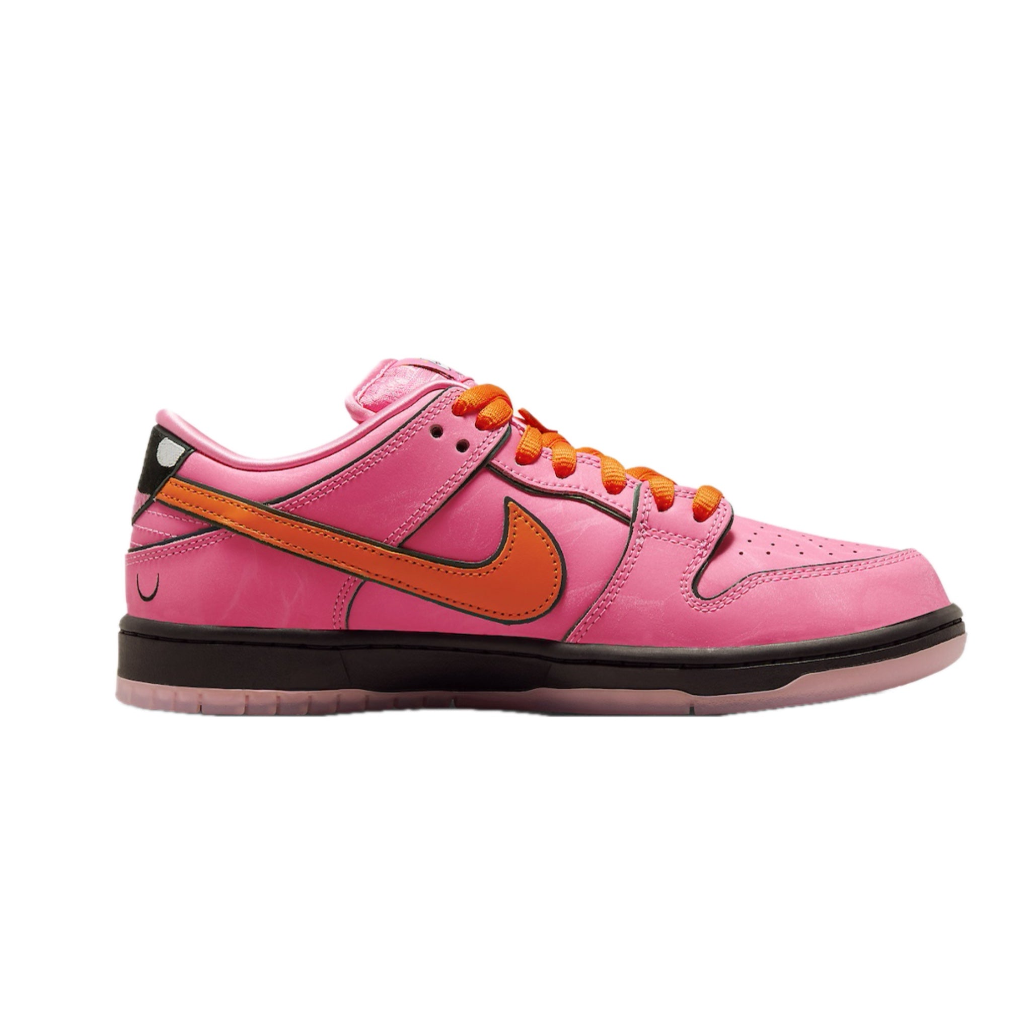 Nike SB Dunk Low PS Powerpuff Girls Blossom Lotus Pink Sneakers - Kids' Cartoon-Inspired Basketball Shoes for Casual Wear & Street Fashion