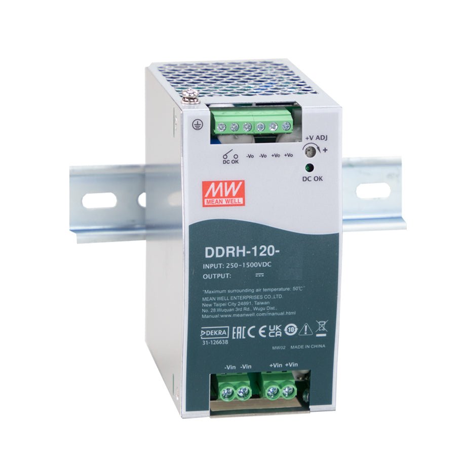 Mean Well DDRH Series 48V LED Power Supply (30W-240W) - High Efficiency, Waterproof for Outdoor & Indoor LED Lighting Applications