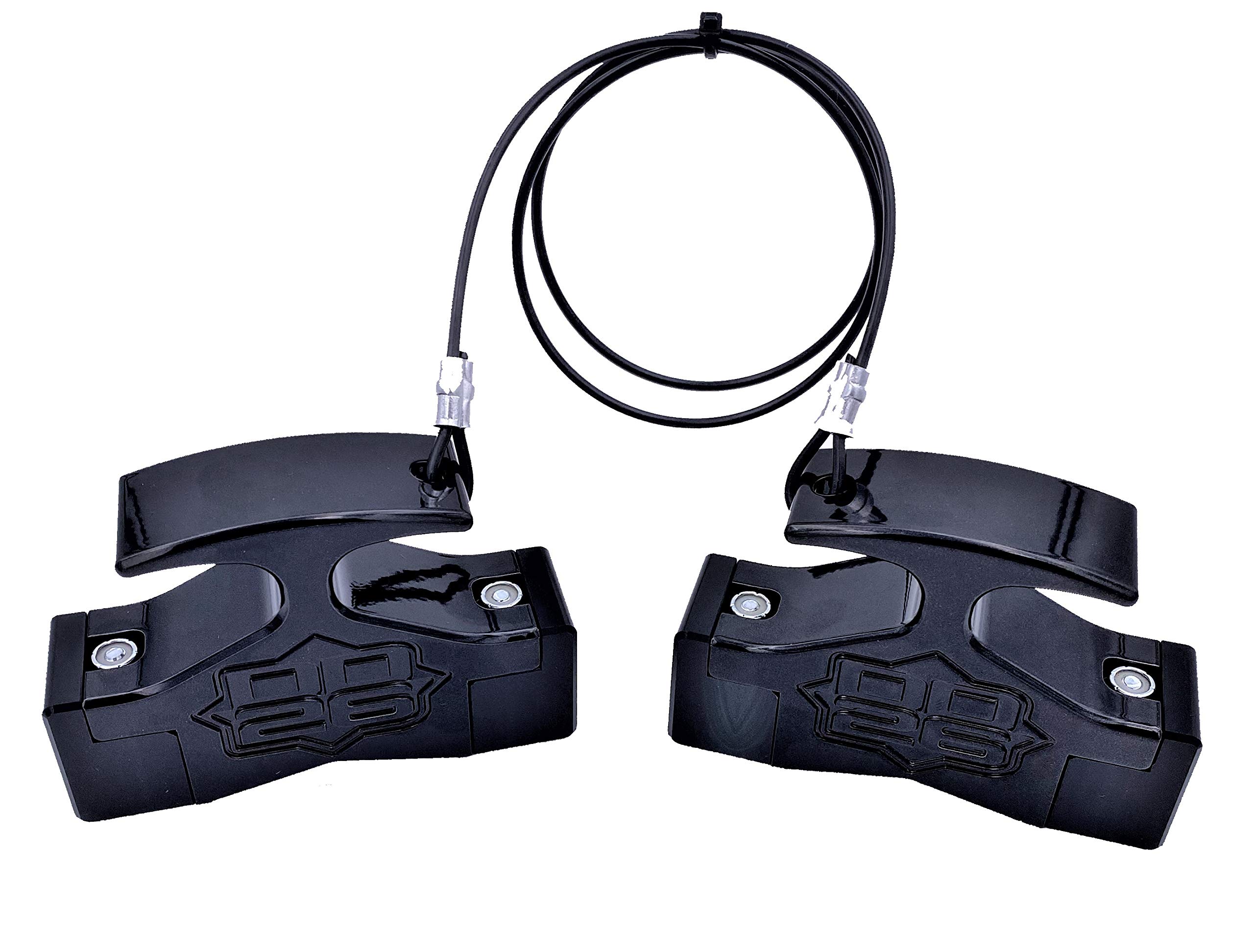 Mean Stop Gen 2 Hydraulic Steering Wheel Lock - Anti-Theft Car Security Device with .75