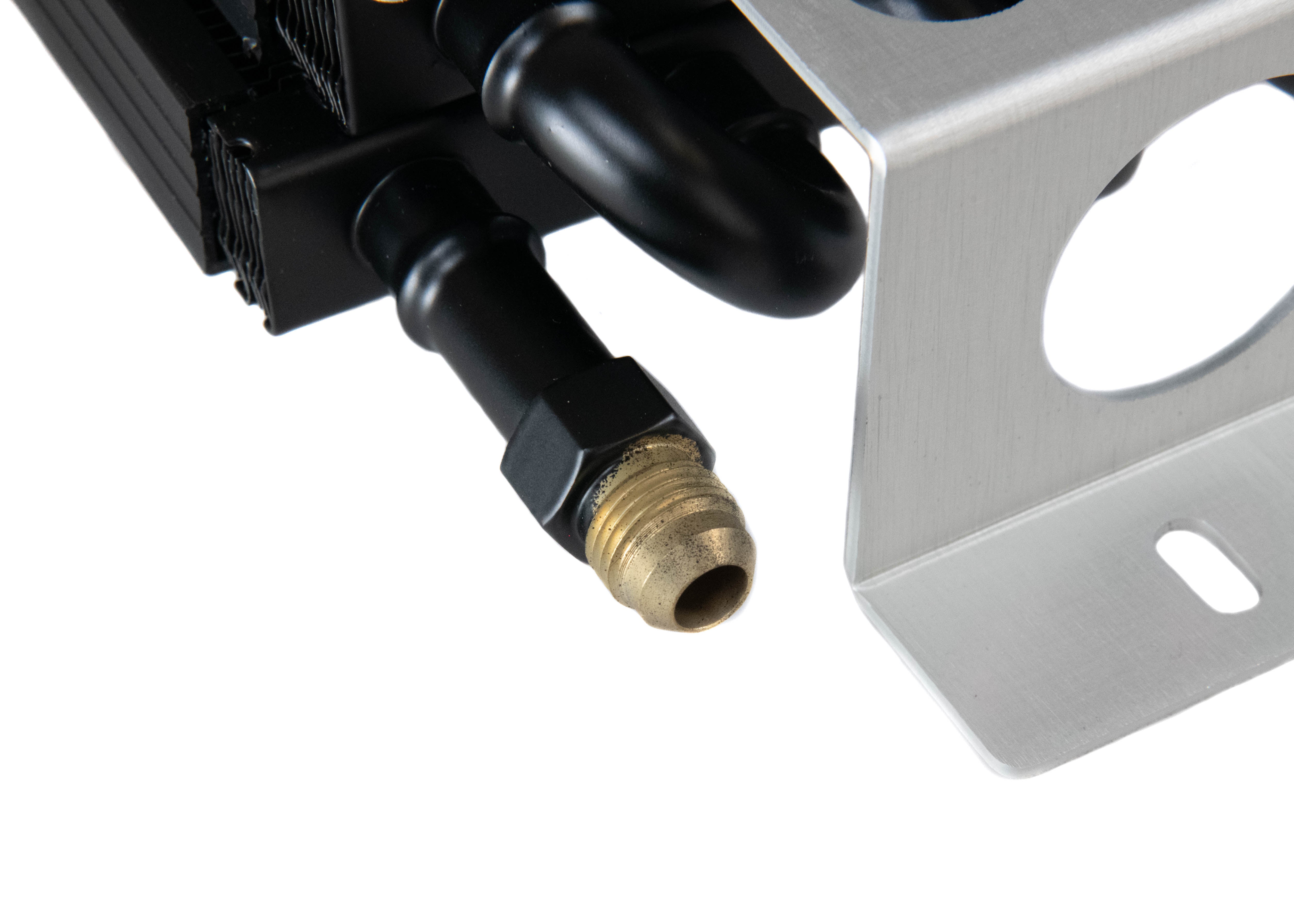 DERMALE Electra Cool Remote Cooler - 16 Pass, 6 AN Inlet, High-Performance Transmission Oil Cooler 13700 - Perfect for Racing, Towing & High-Performance Vehicles