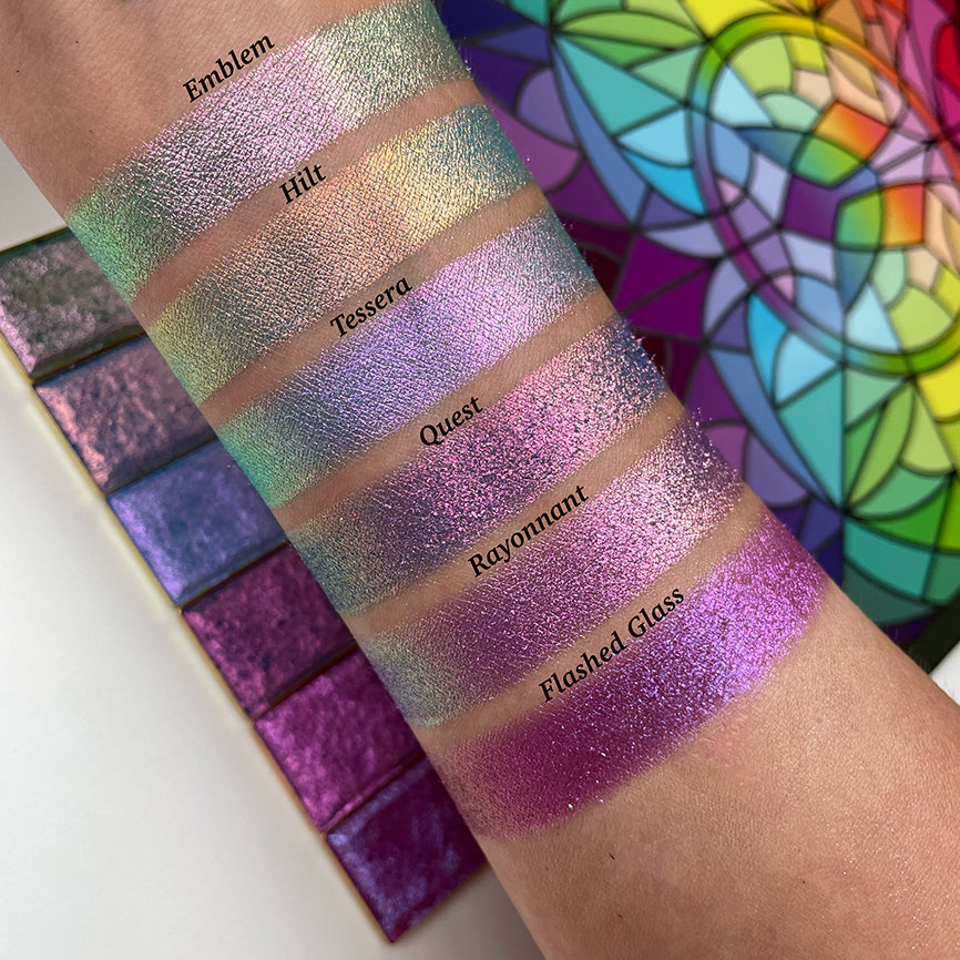 Hilt Electric Multichrome Eyeshadow - Long Lasting Vibrant Eyeshadow Palette for Party, Night Out & Special Occasions