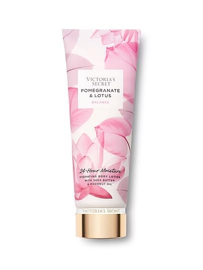 Natural Beauty Pomegranate & Lotus Hydrating Body Lotion with Shea Butter & Coconut Oil - 8oz Deep Moisturizing for Dry Skin - 24 Hour Hydration for Smooth & Glowing Skin - Perfect for Daily Use, After Shower & Nighttime Skincare Routine