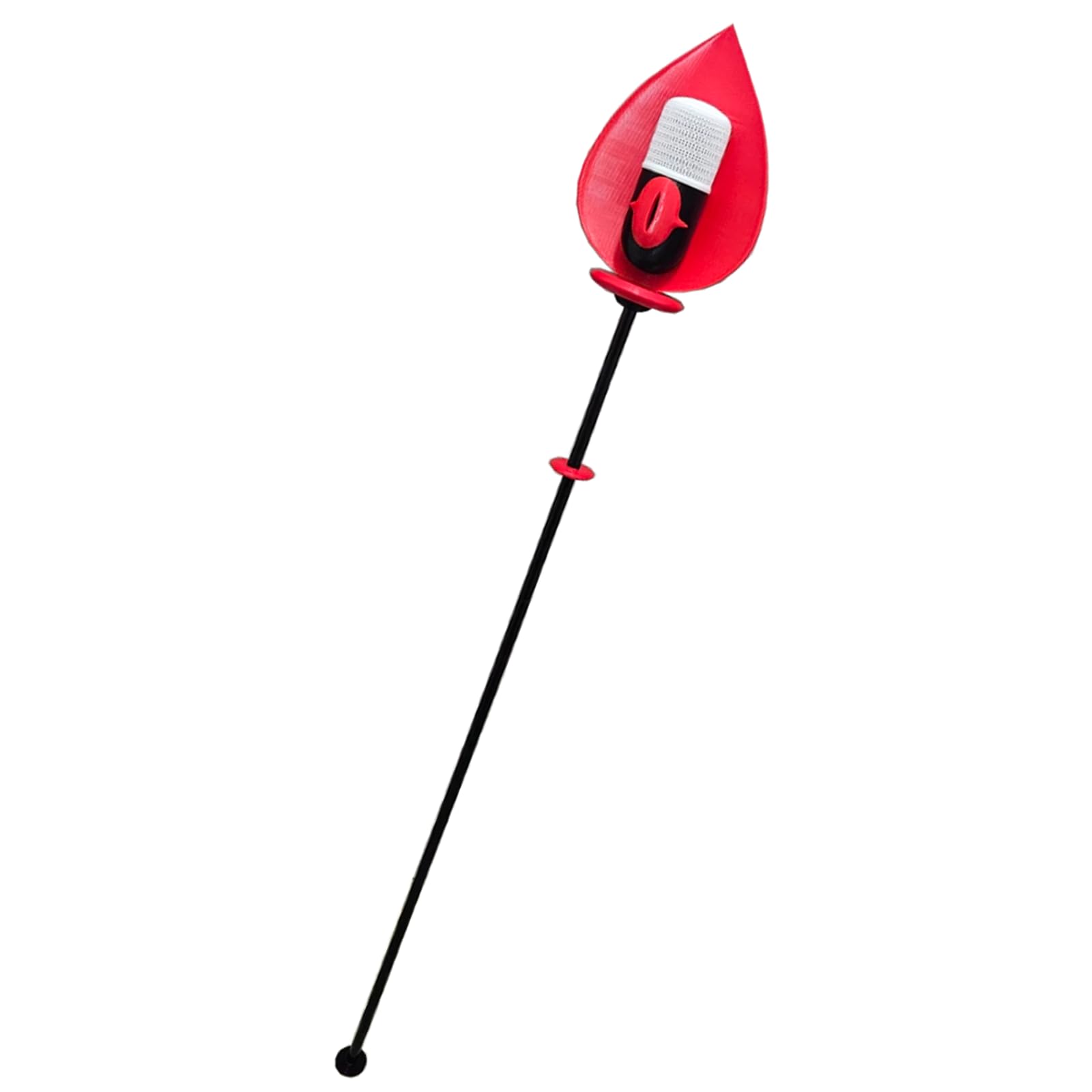 Alastor Cosplay Cane - Anime Walking Stick Prop for Hazbin Hotel Costume Accessories | Perfect for Conventions, Halloween & Cosplay Events