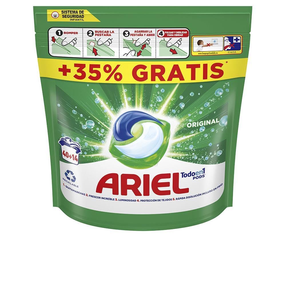 ARIEL All-in-One Laundry Detergent Pods - 45 Count | Ultra-Concentrated Capsules for Washer Machines | Perfect for Everyday Laundry & Stain Removal