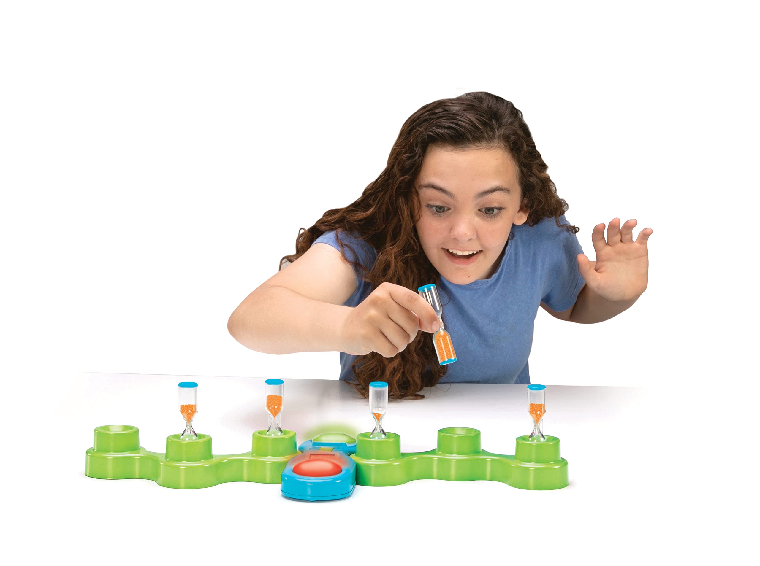 Fat Brain Toys in-Sand-Ity - Fast Reflex 2-Player Game for Kids Ages 8+ | Fun Family Board Game for Parties & Indoor Playtime