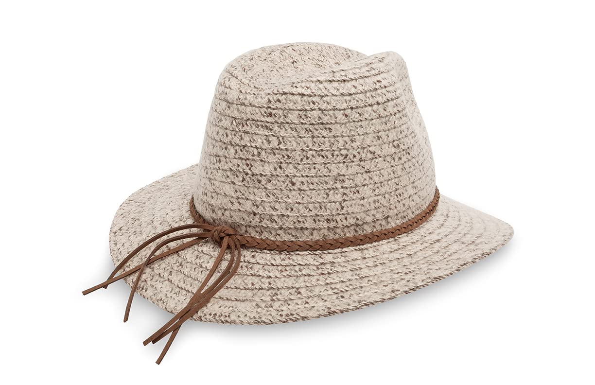 Sunday Afternoons Women's Vivian Sun Hat in Fawn - UPF 50+ Sun Protection Wide Brim Hat for Beach, Gardening & Outdoor Activities