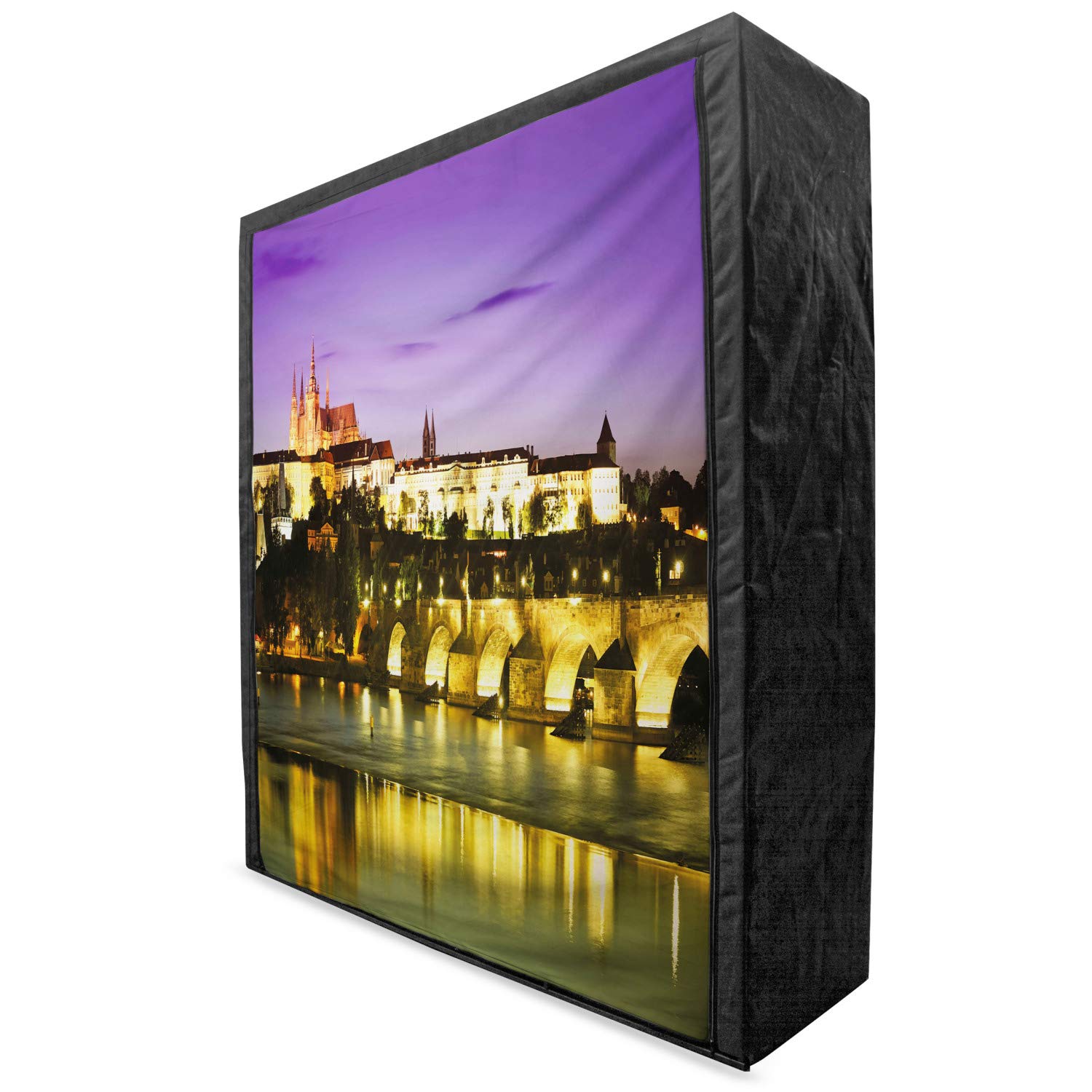 Ambesonne Portable Fabric Wardrobe - 59