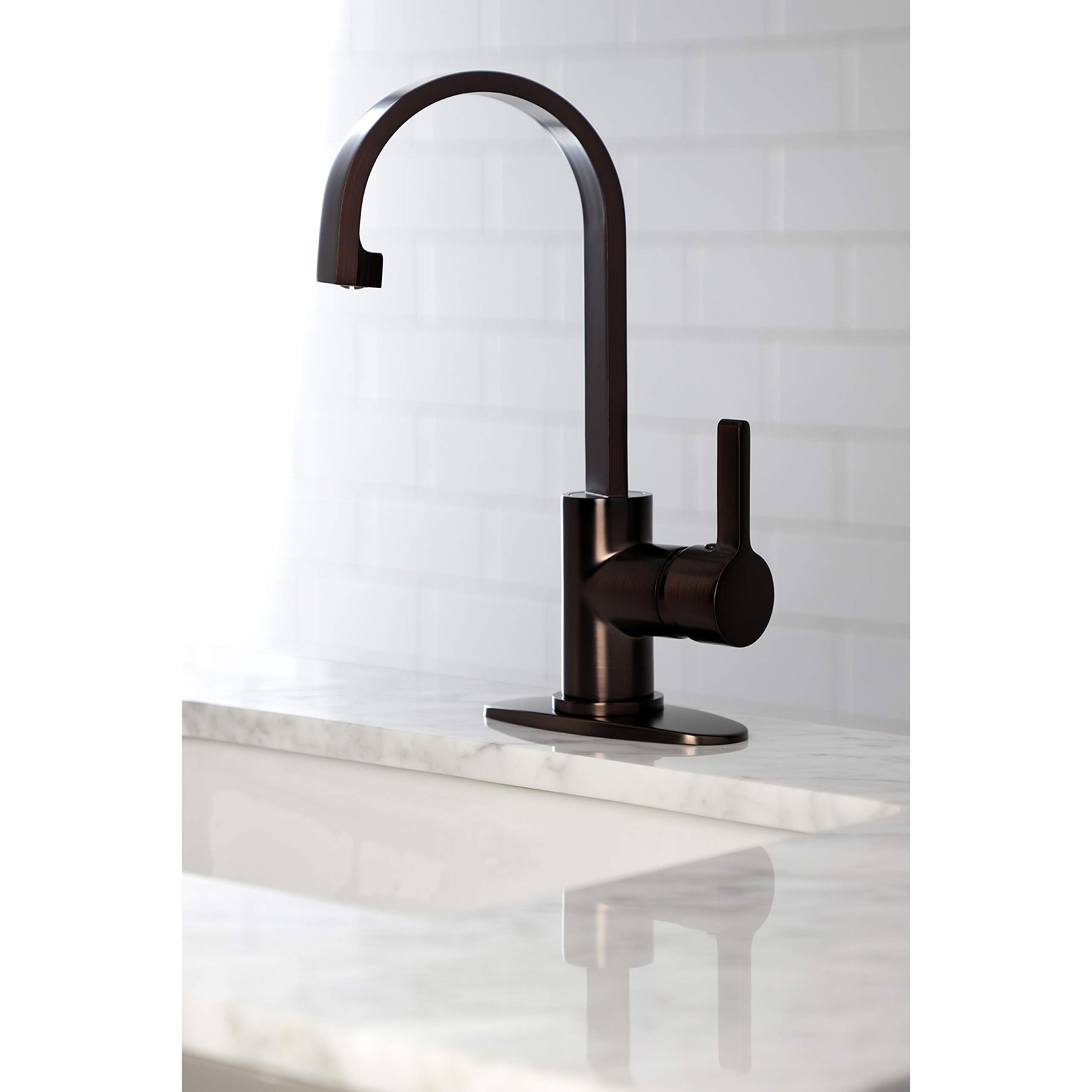 Kingston Brass LS8615CTL Continental Bar Faucet - Oil Rubbed Bronze Finish, 5-7/8