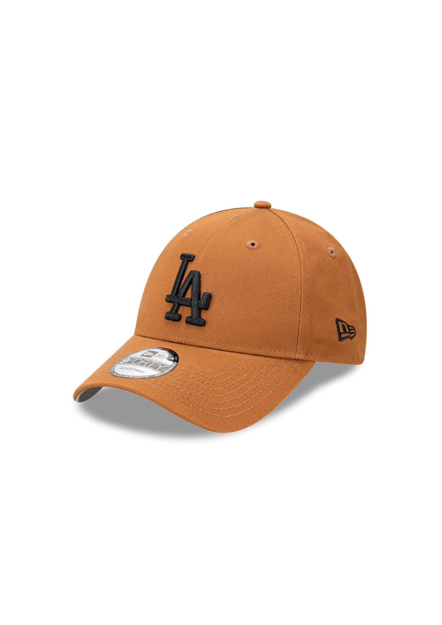 New Era 940 Snapback Cap - LA Burnt Almond Adjustable Baseball Hat for Men & Women | Perfect for Streetwear, Sports & Casual Outfits