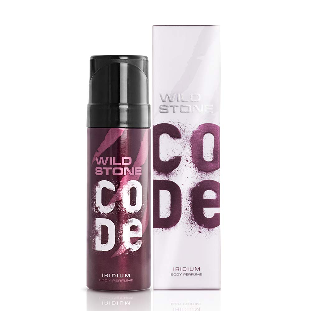 Wild Stone Code Titanium & Iridium Eau De Toilette for Men - 120ml (2 Pack) | Long Lasting Fragrance for Date Night, Office & Special Occasions