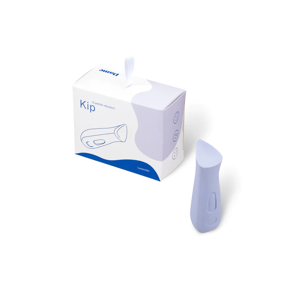 Dame Kip Lavender Personal Massager for Women - Relaxing & Stimulating G-Spot Vibrator - Perfect for Couples & Solo Use at Home or Travel