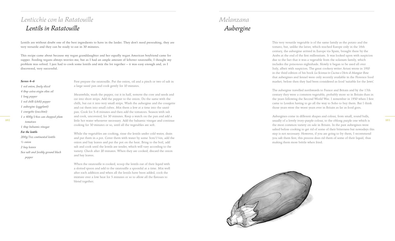 Authentic Italian Vegetable Recipes: Classic Dishes with a Modern Twist for Healthy Home Cooking & Dinner Parties