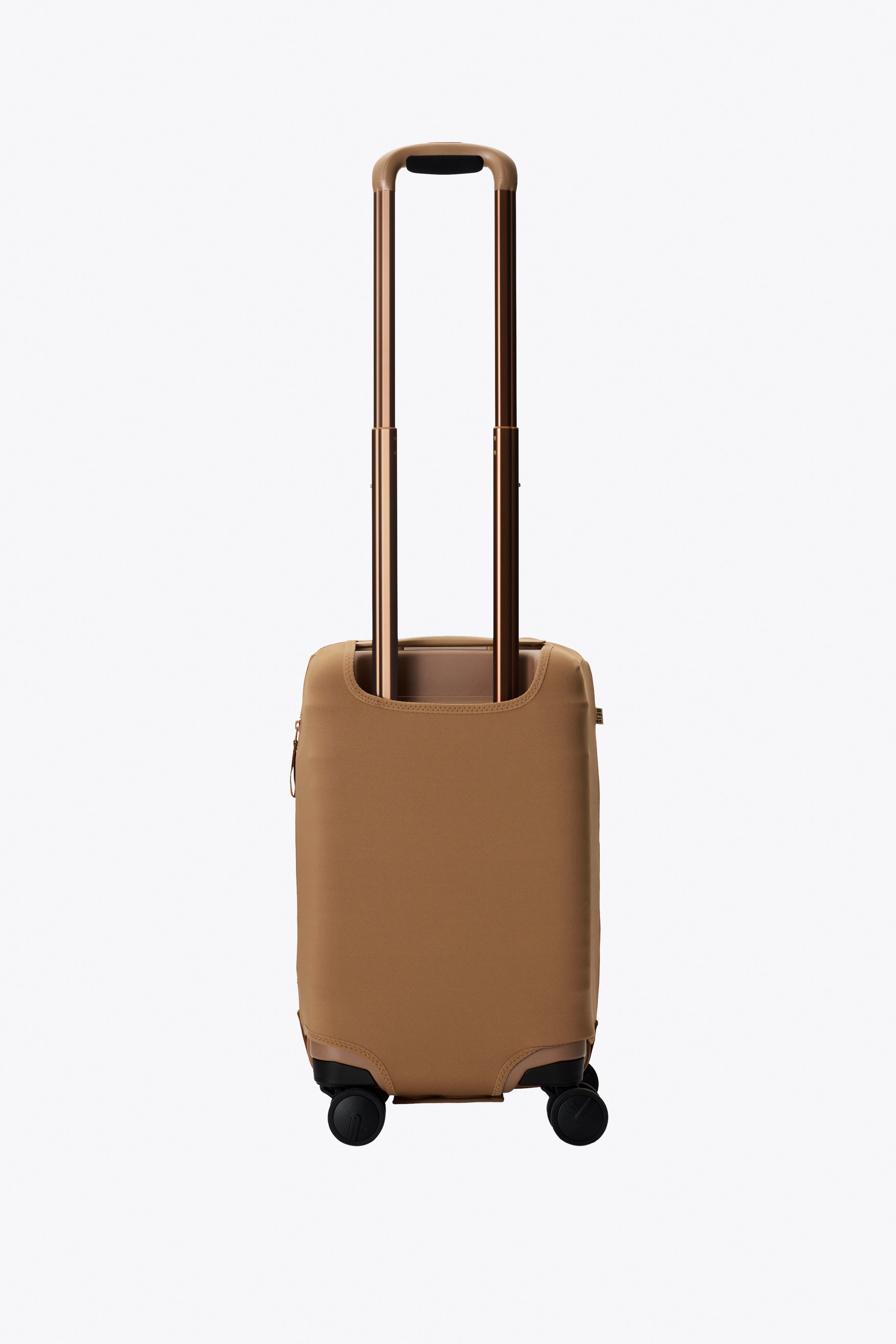 Premium Camel Small Carry-On Luggage Cover - Waterproof & Scratch-Resistant Travel Accessory for Airplanes, Trains & Weekend Getaways