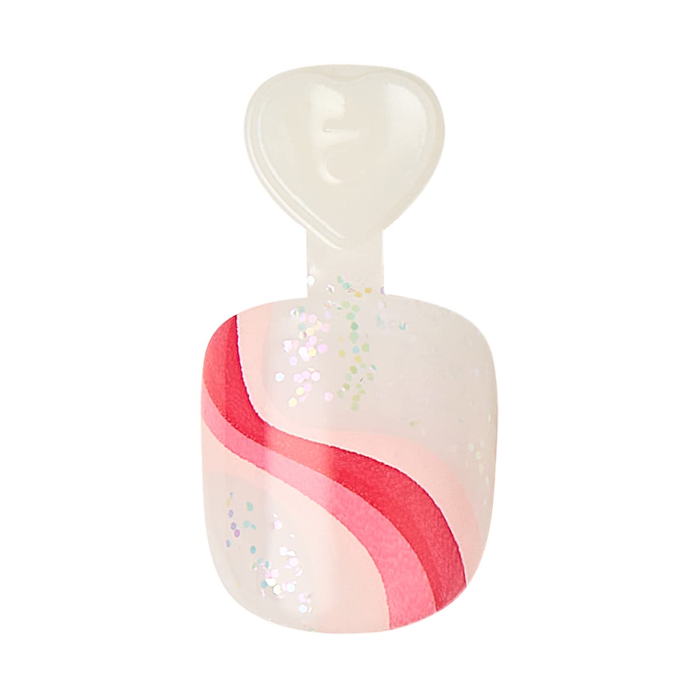 KISS imPRESS No Glue Press On Nails for Kids - Dream Big Pink Fake Nails | 20 Removable Nail Tabs, Mini Nail File | Easy DIY Manicure for Girls, Birthday Parties & Playdates
