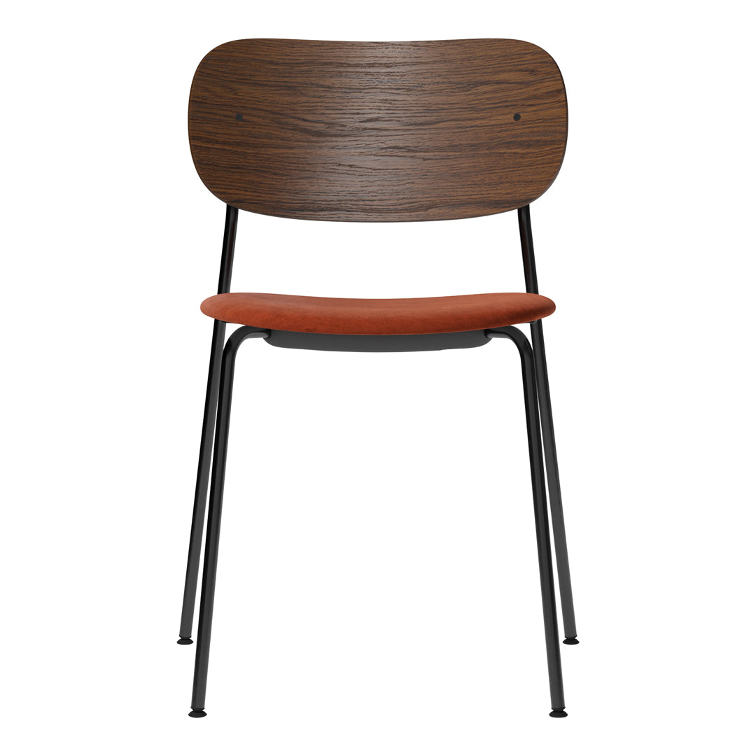 Stackable Upholstered Dining Chairs - Modern Comfort for Home, Office & Restaurant Use