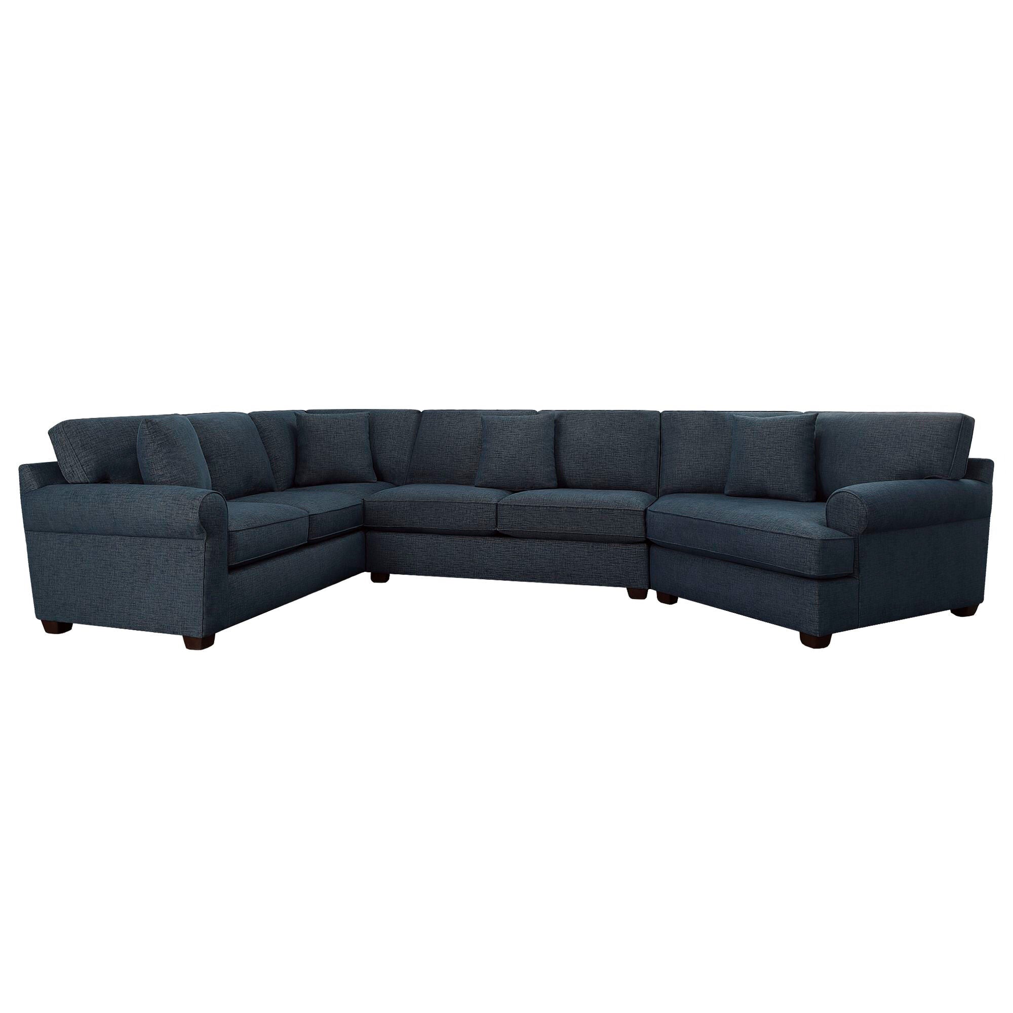 3-Piece Right Cuddler Sectional Sofa with Reversible Chaise - Modern L-Shaped Living Room Couch for Small Spaces & Apartments | Perfect for Family Movie Nights & Cozy Gatherings