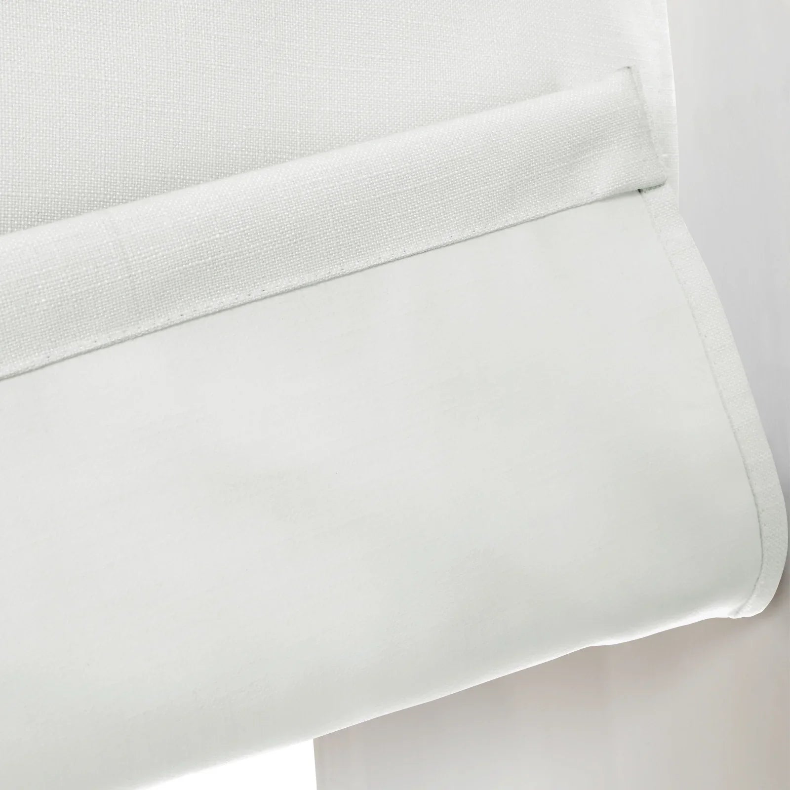 Premium Belgian Linen Cordless Roman Shades - Blackout Window Treatments for Bedroom & Living Room - Plus Size Custom Window Coverings
