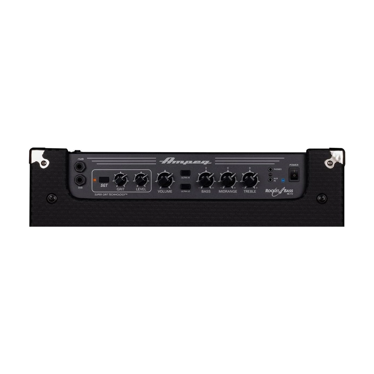 Ampeg Rocket Bass RB 112 50W Bass Combo Amplifier - Portable Bass Amp for Practice, Gigging & Studio Recording