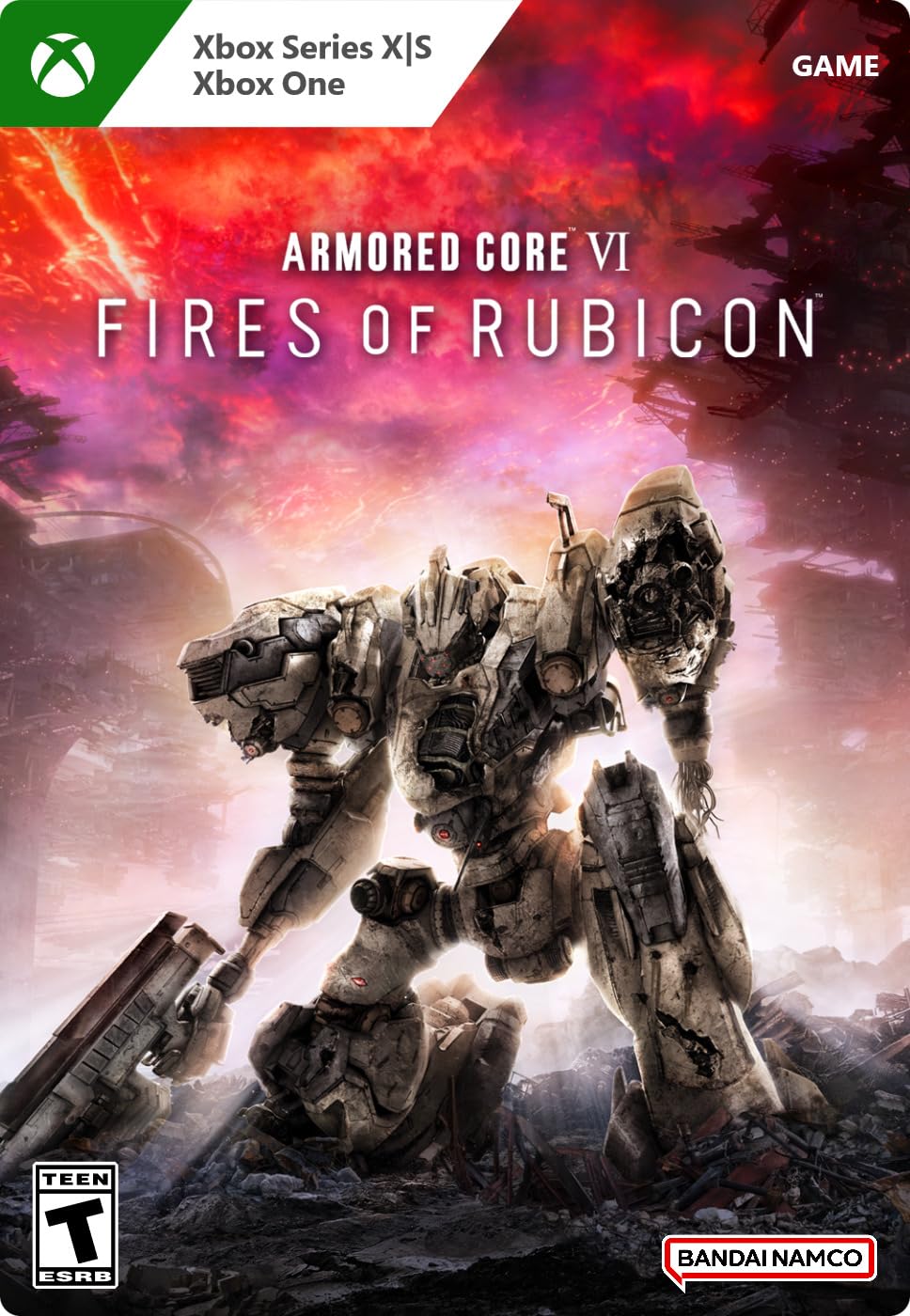 ARMORED CORE VI FIRES OF RUBICON - Xbox Digital Download Code | Action Mecha Combat Game | Perfect for Xbox Series X/S & Xbox One Gamers