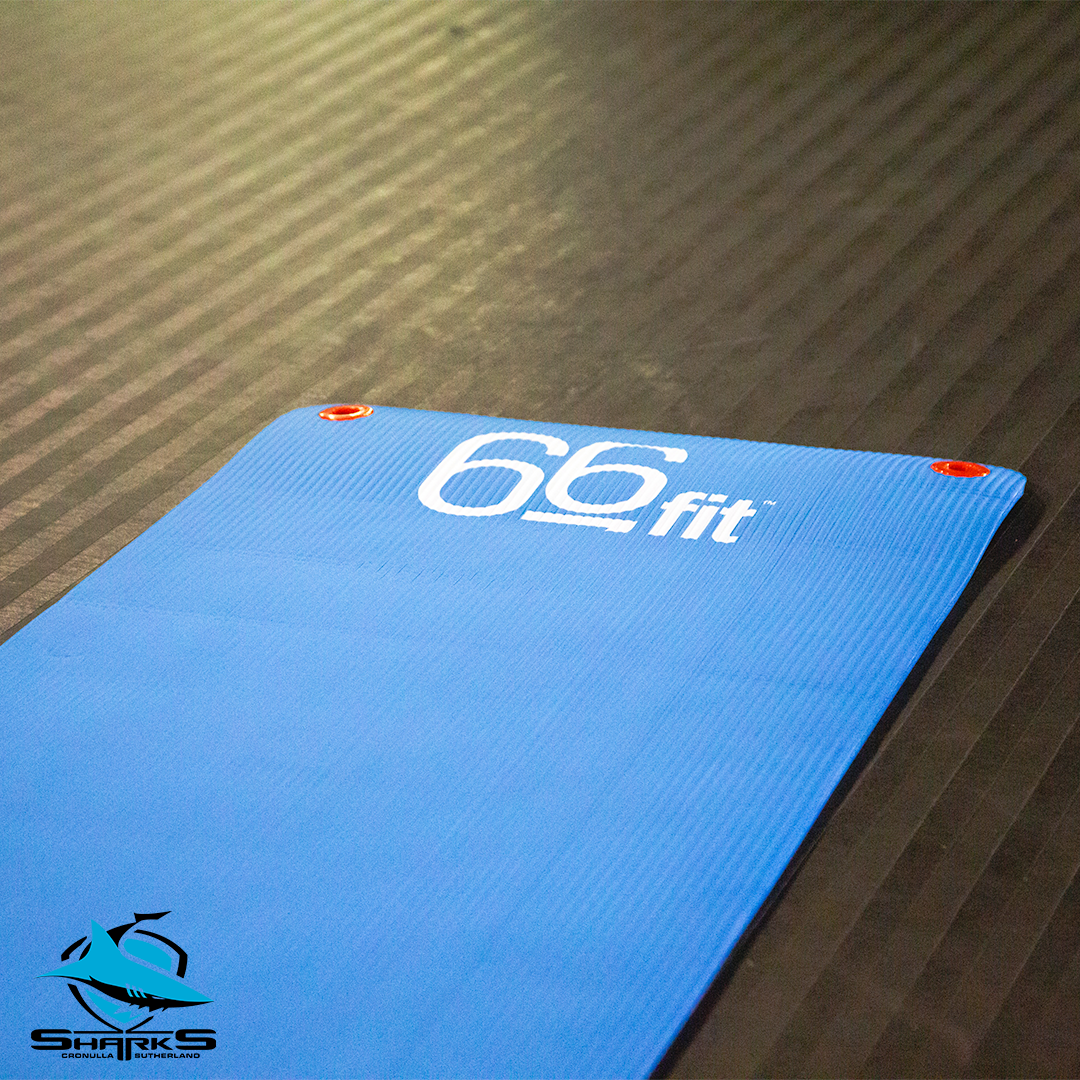 66Fit Non-Slip Yoga Mat for Women & Men - Extra Thick 1/4 Inch Exercise Mat for Yoga, Pilates, Workout, and Home Gym - Eco-Friendly TPE Material with Carrying Strap