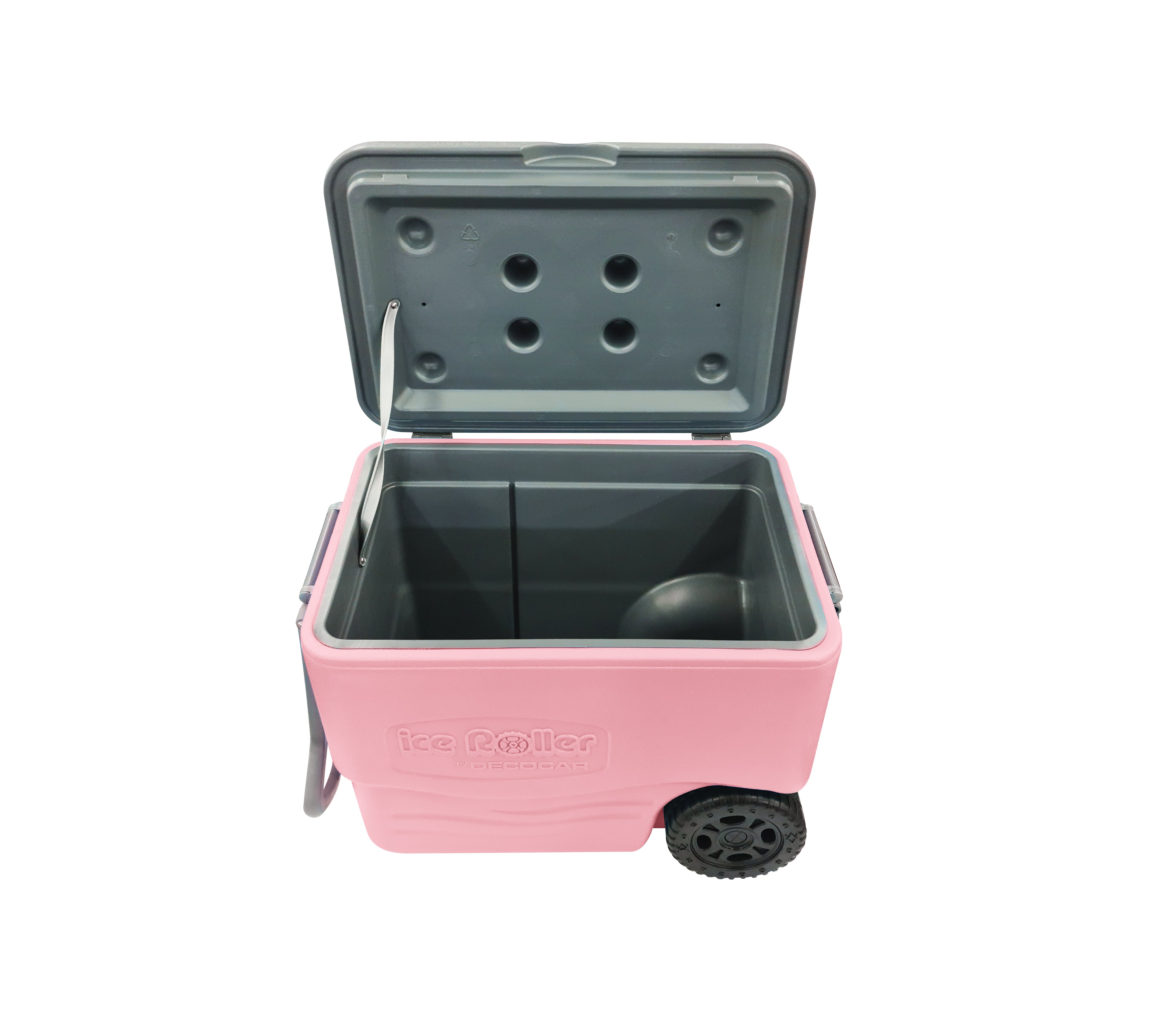 Cava Ice Roller 42 QT (40 Liter) Pink Decorative Cooler - Perfect for Beach Parties, Camping Trips & Outdoor Adventures
