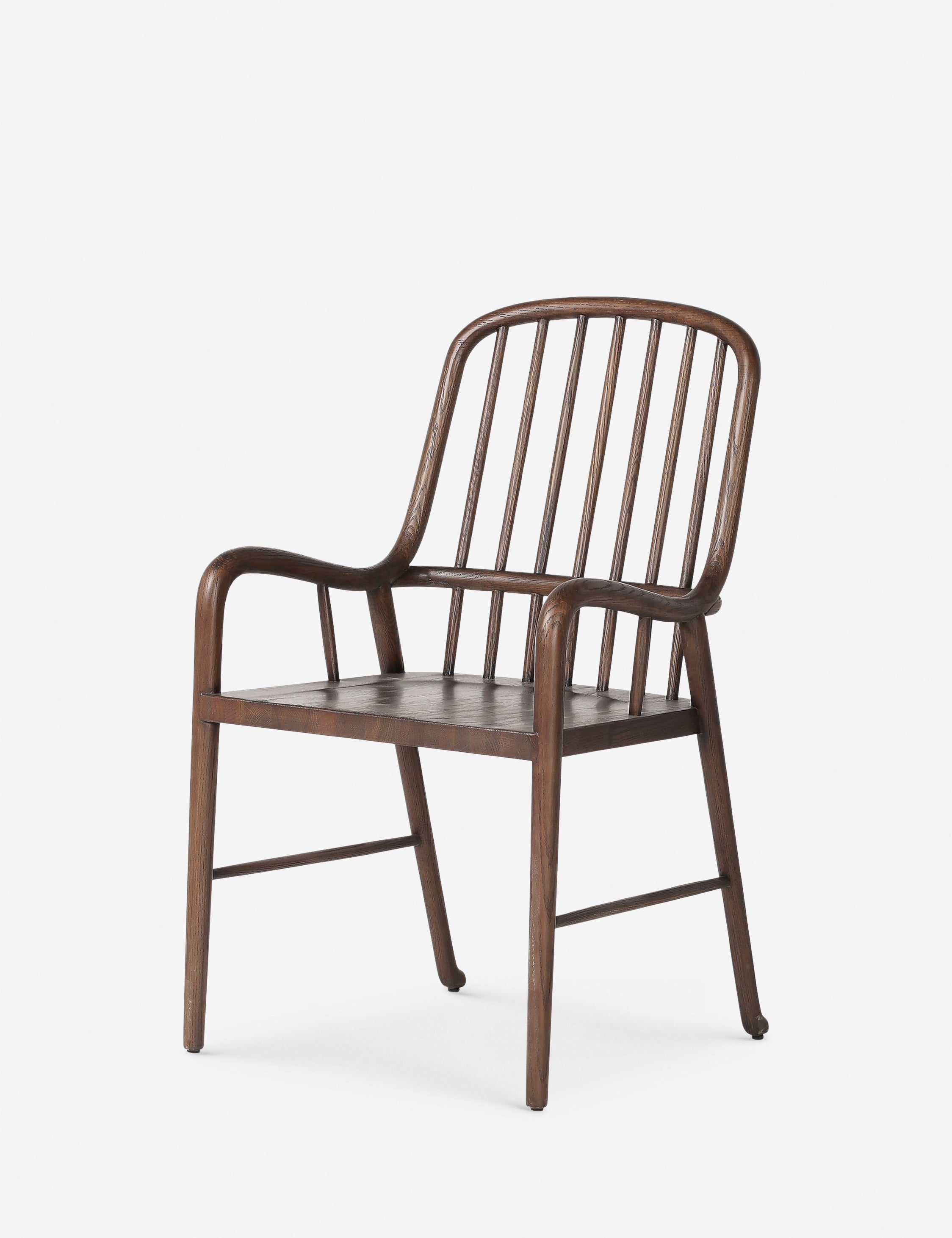 Brenna Dining Chair by Amber Lewis x Four Hands - Modern Upholstered Dining Chair for Kitchen, Dining Room & Home Office - Comfortable & Stylish Seating Solution