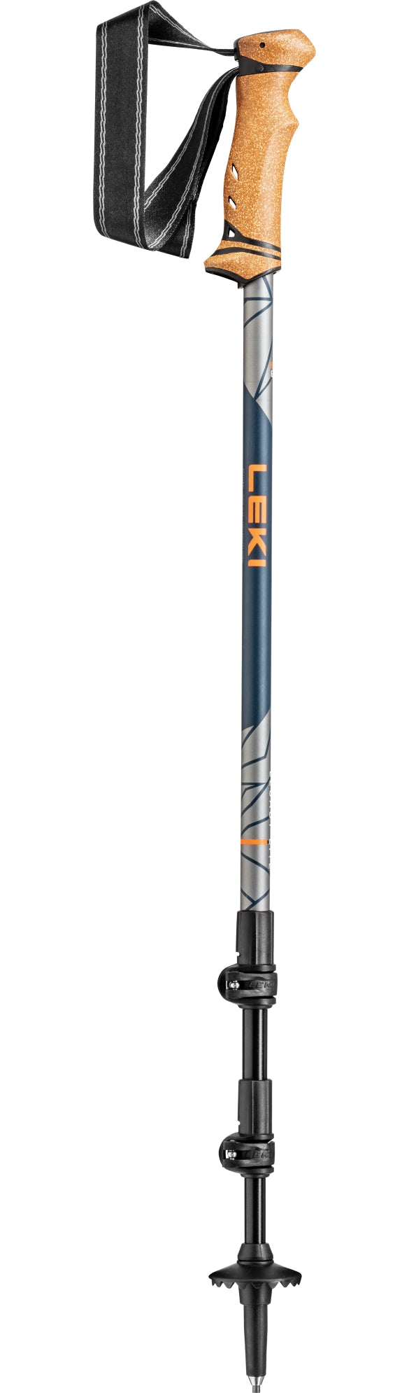 Leki Legacy Lite Trekking Poles (Pair) - Lightweight Aluminum Hiking Sticks for Men & Women - Perfect for Backpacking, Trail Running & Mountain Climbing