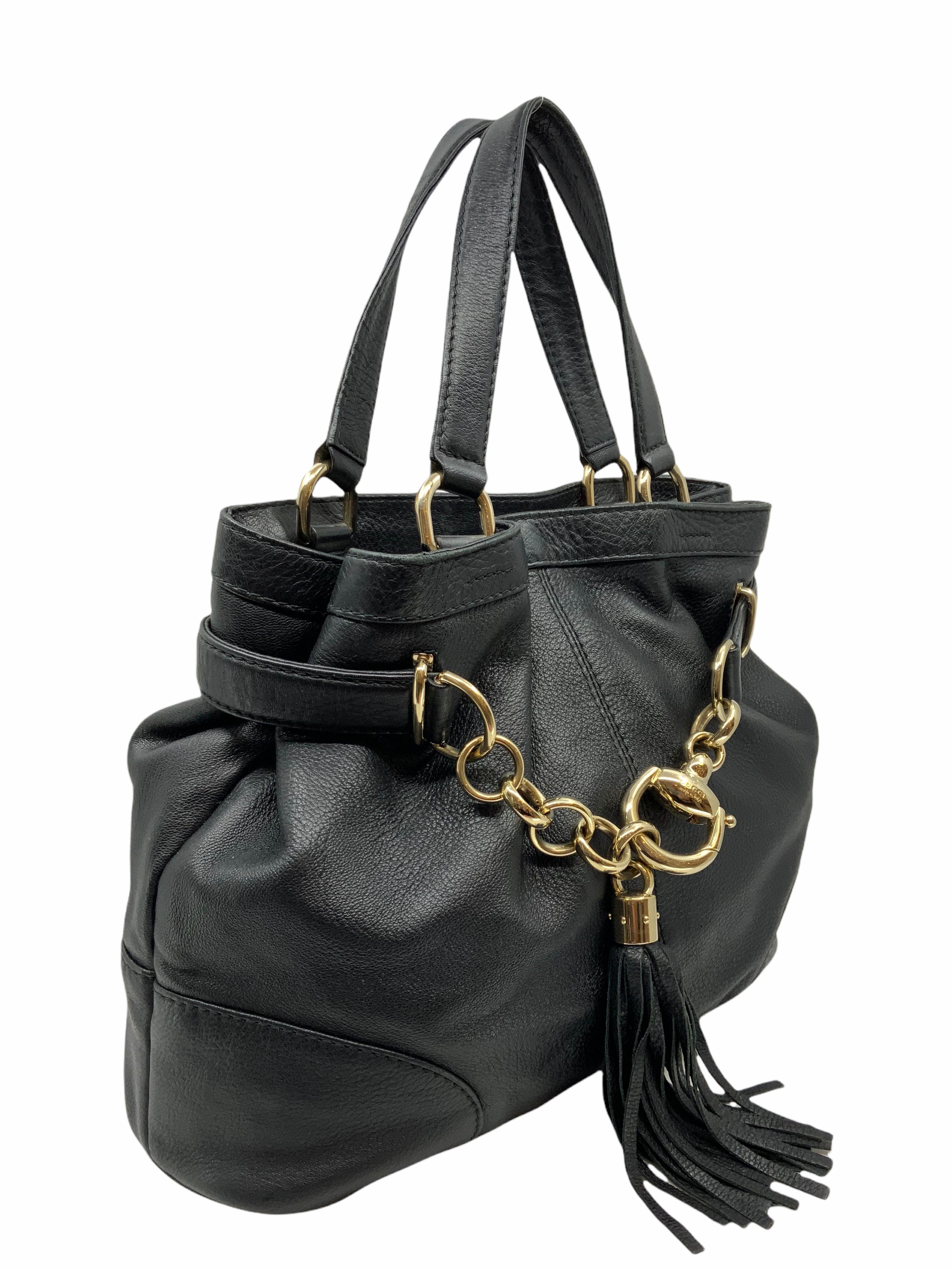 Gucci Sienna Leather Tote Bag for Women - Luxury Designer Handbag for Work, Travel & Everyday Use