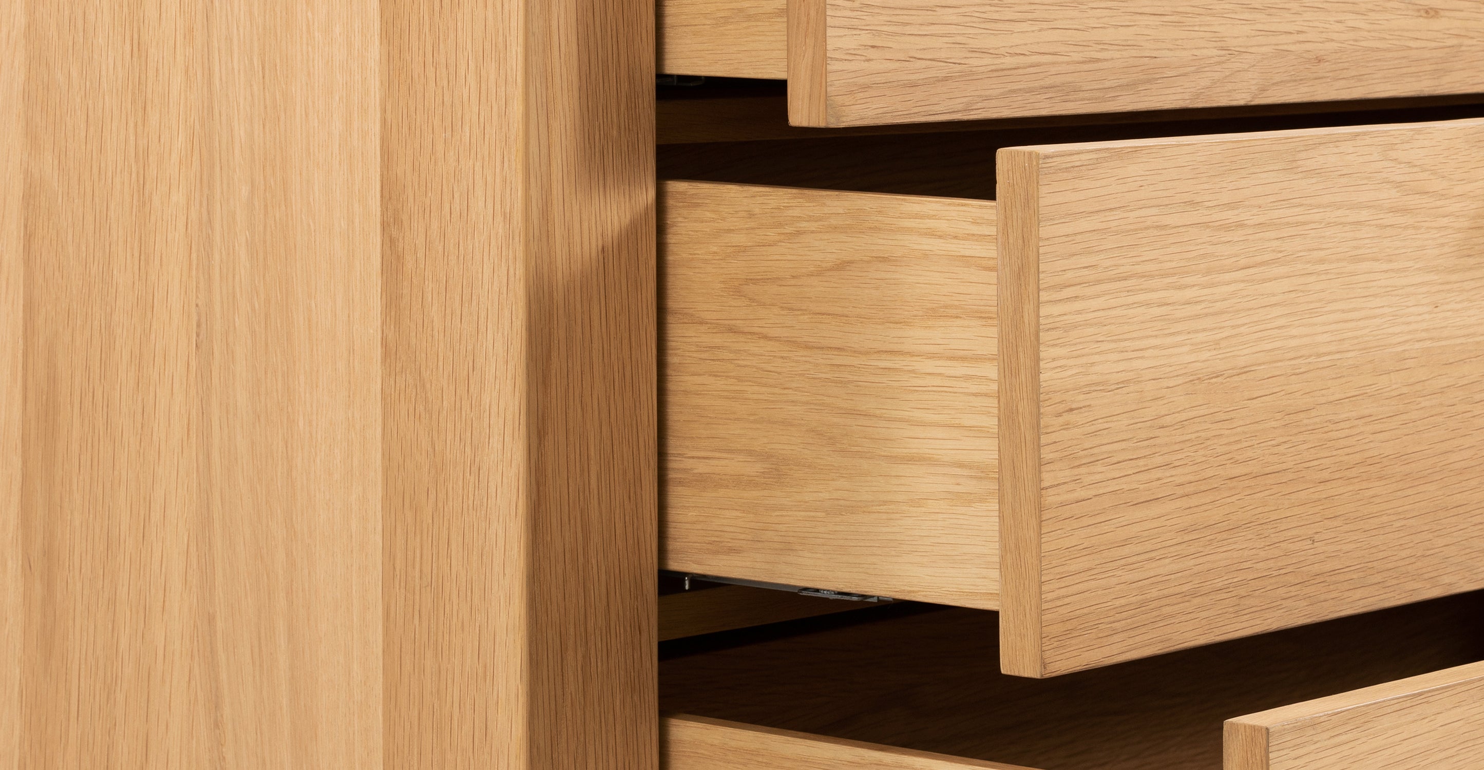 Cirq 6 Drawer Dresser - Modern Wooden Chest of Drawers for Bedroom Storage & Organization | Perfect for Clothes, Accessories & Home Decor