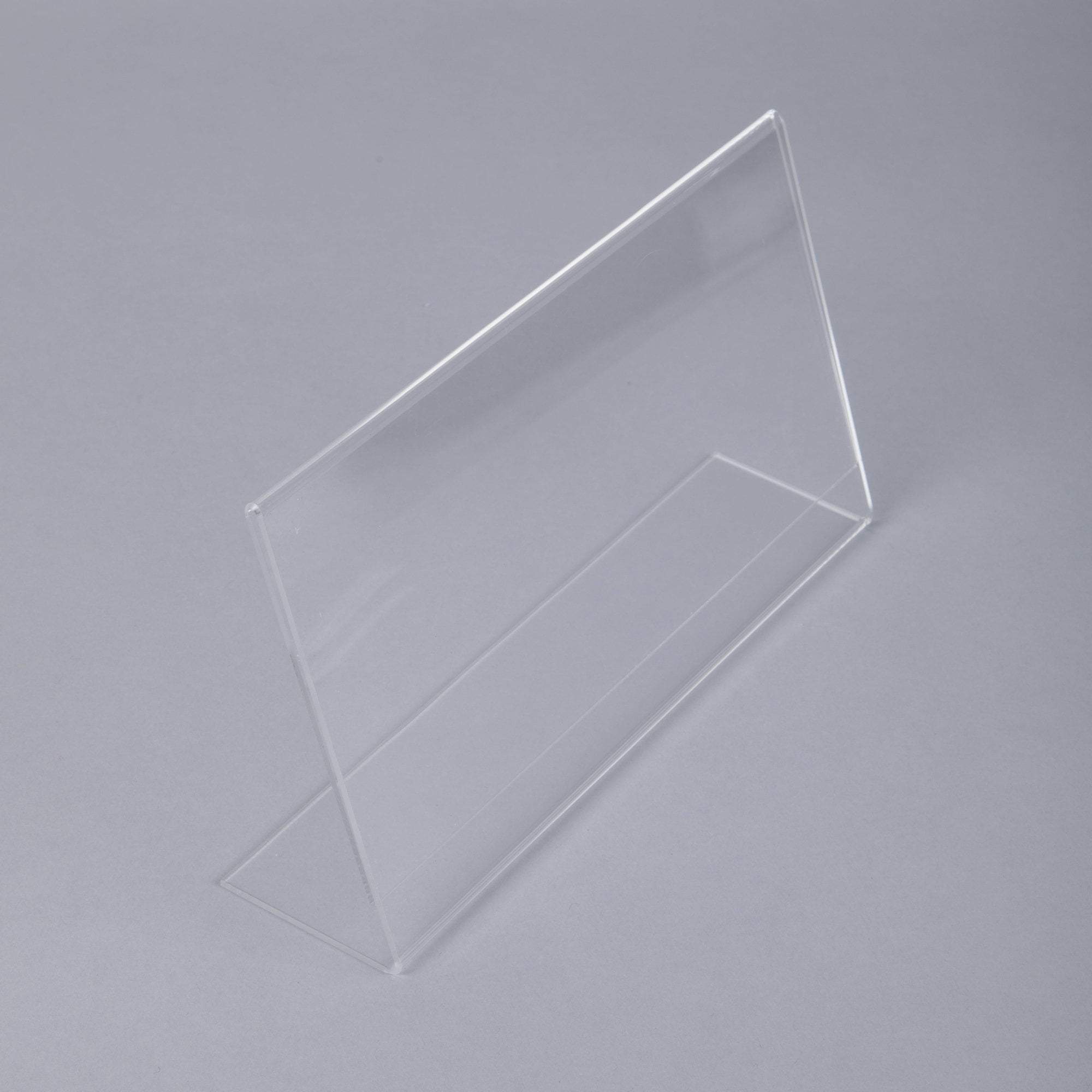 Clear Acrylic Desk License Holder - 8.5