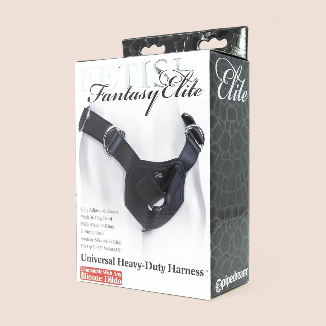 Fetish Fantasy Elite Universal Heavy Duty Harness - Comfortable Adjustable Elastic Strap for BDSM, Bondage & Role Play | Perfect for Couples, Lingerie & Adult Play