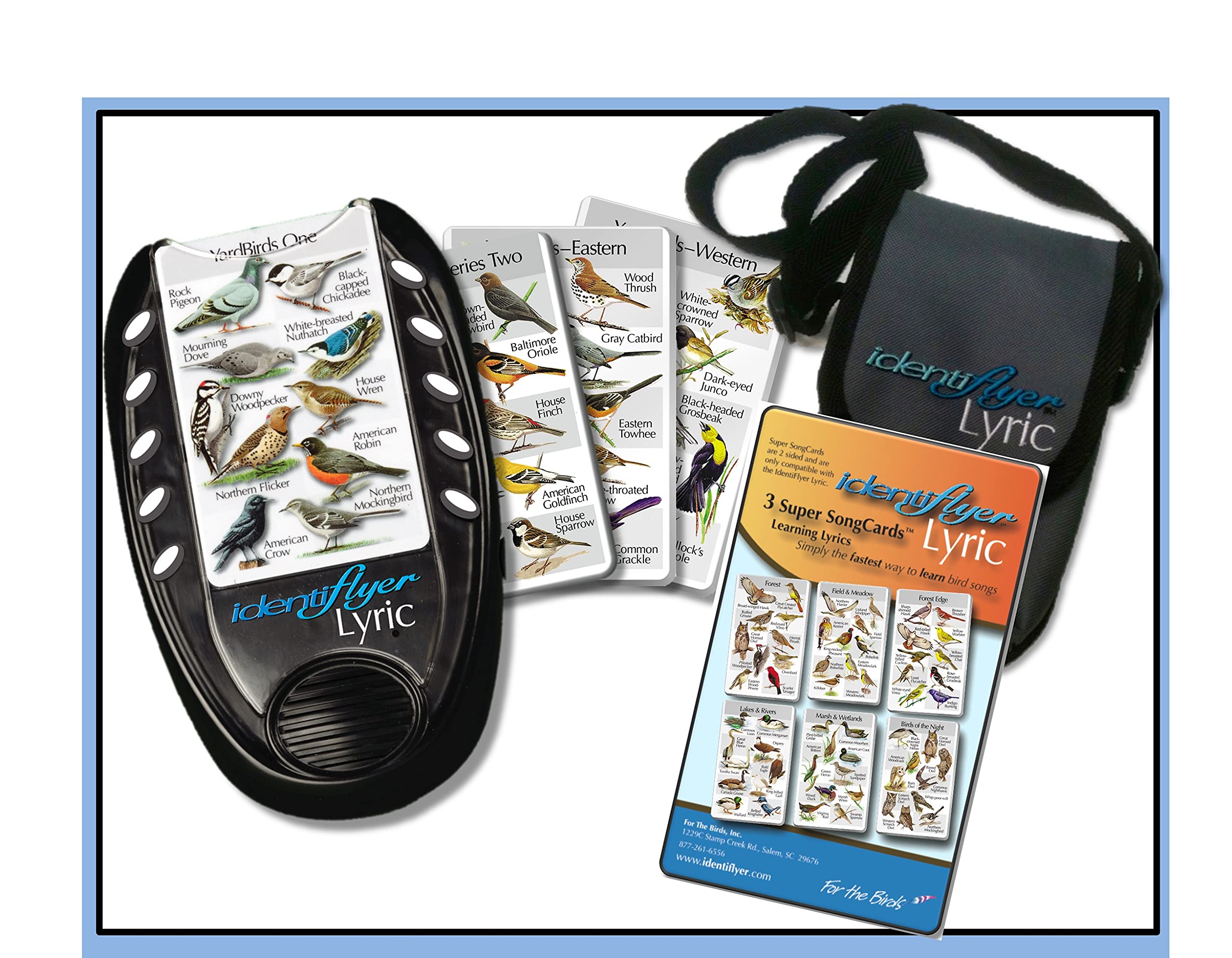 Lyric 100 Birds Embroidery Kit with Sewing Machine, 3 Song Cards & Storage Case - Perfect for Beginners, DIY Crafts & Home Decor Projects