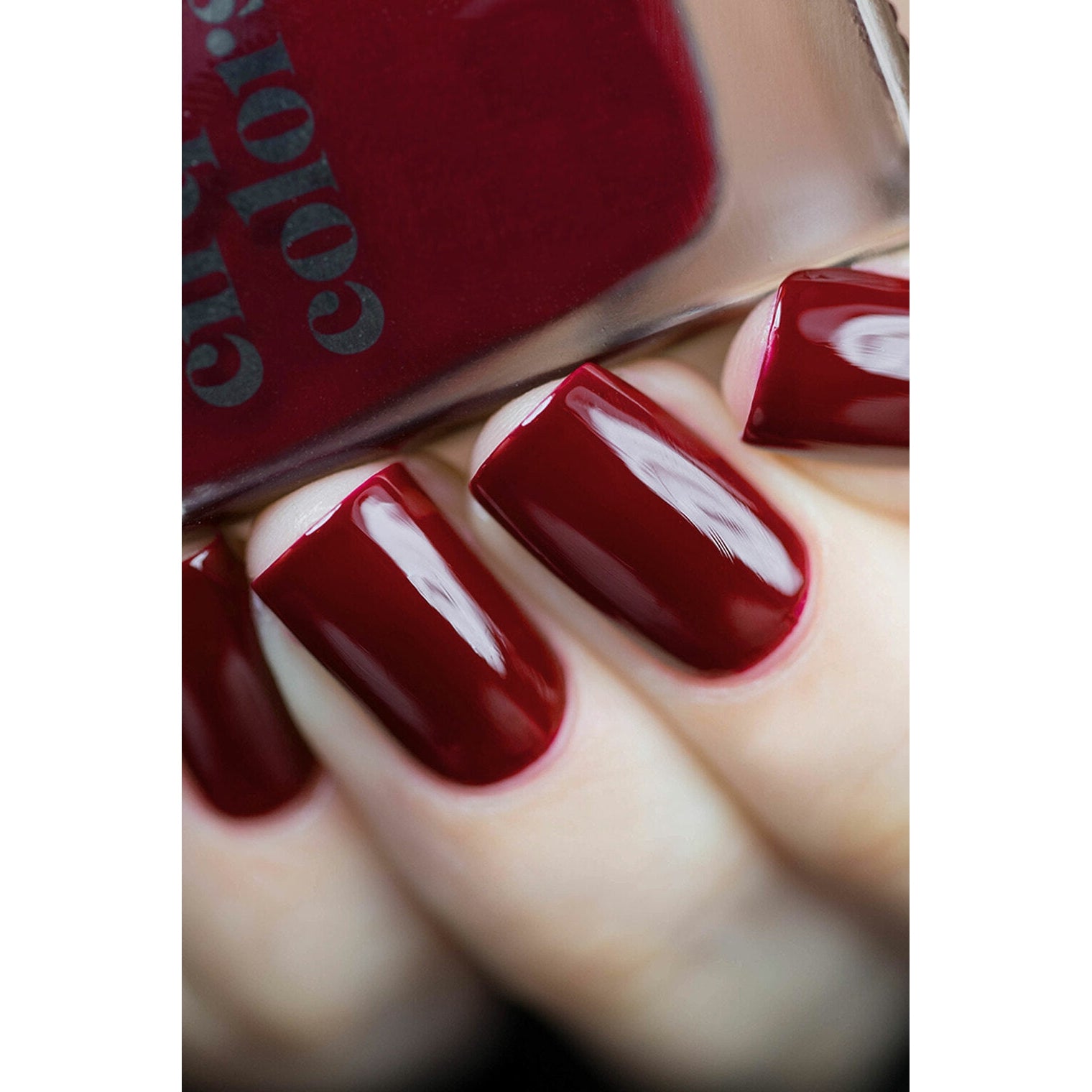 Cirque Colors Rouge Rockefeller Nail Polish - 0.37 oz Long Lasting Vegan Nail Lacquer for Women - Perfect for Manicures, Pedicures & Special Occasions