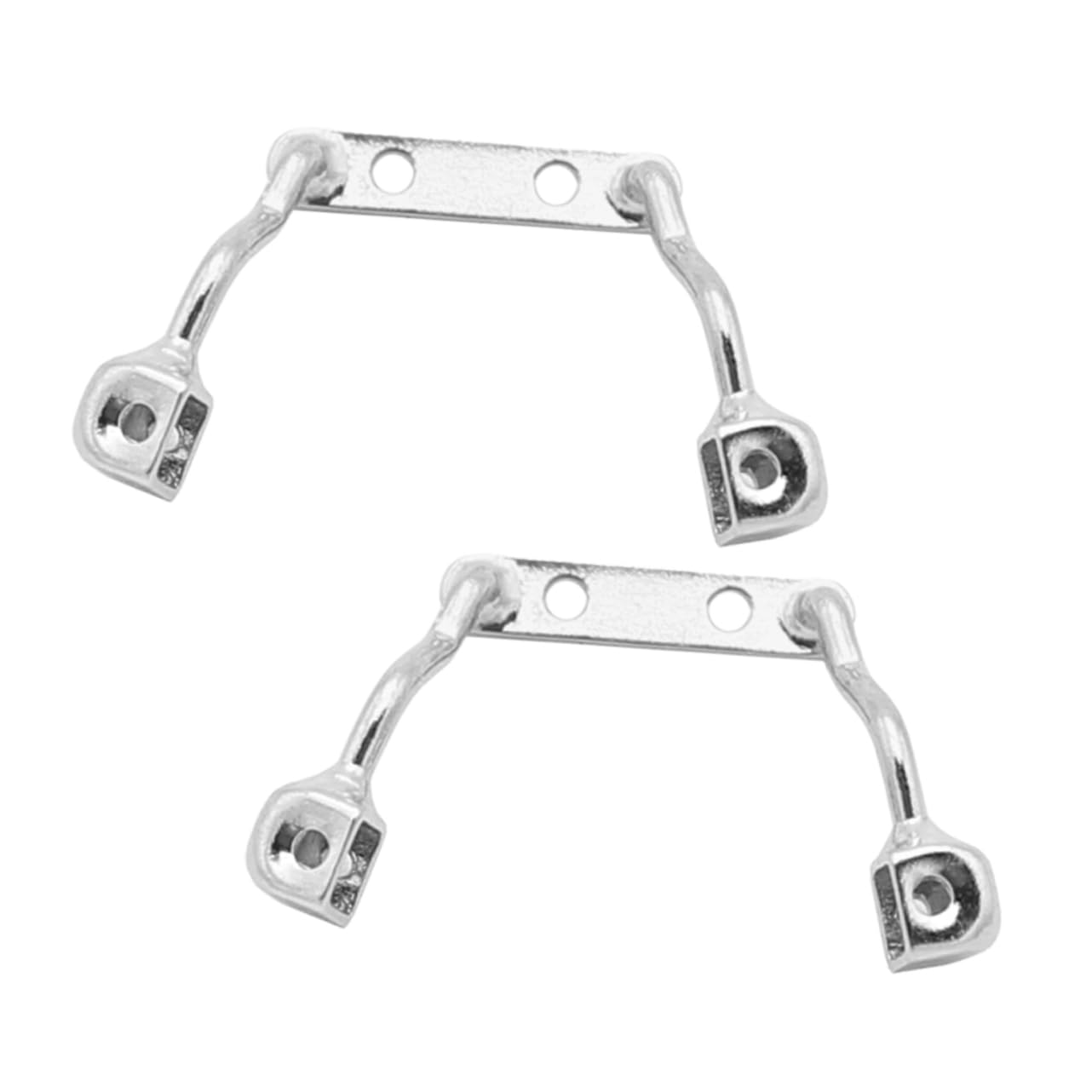 FRCOLOR 2-Pack Metal Non-Slip Nose Pad Holders for Glasses - Anti-Slip Eyeglass Frame Accessories for Comfort & Secure Fit - Perfect for Reading, Driving & Daily Wear