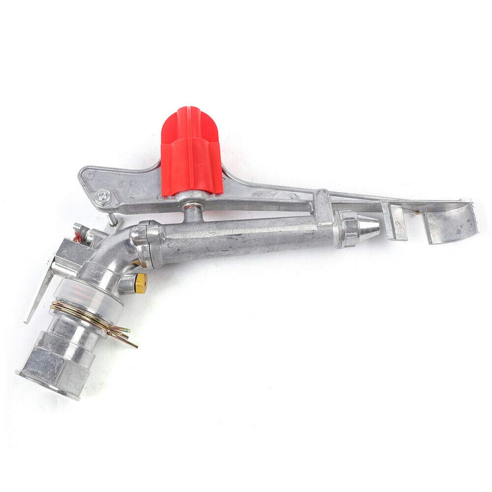 1.5'' Water Sprinkler Gun for Large Area Farm Irrigation - Heavy Duty Agricultural Water Spray Tool for Efficient Crop Watering and Field Maintenance