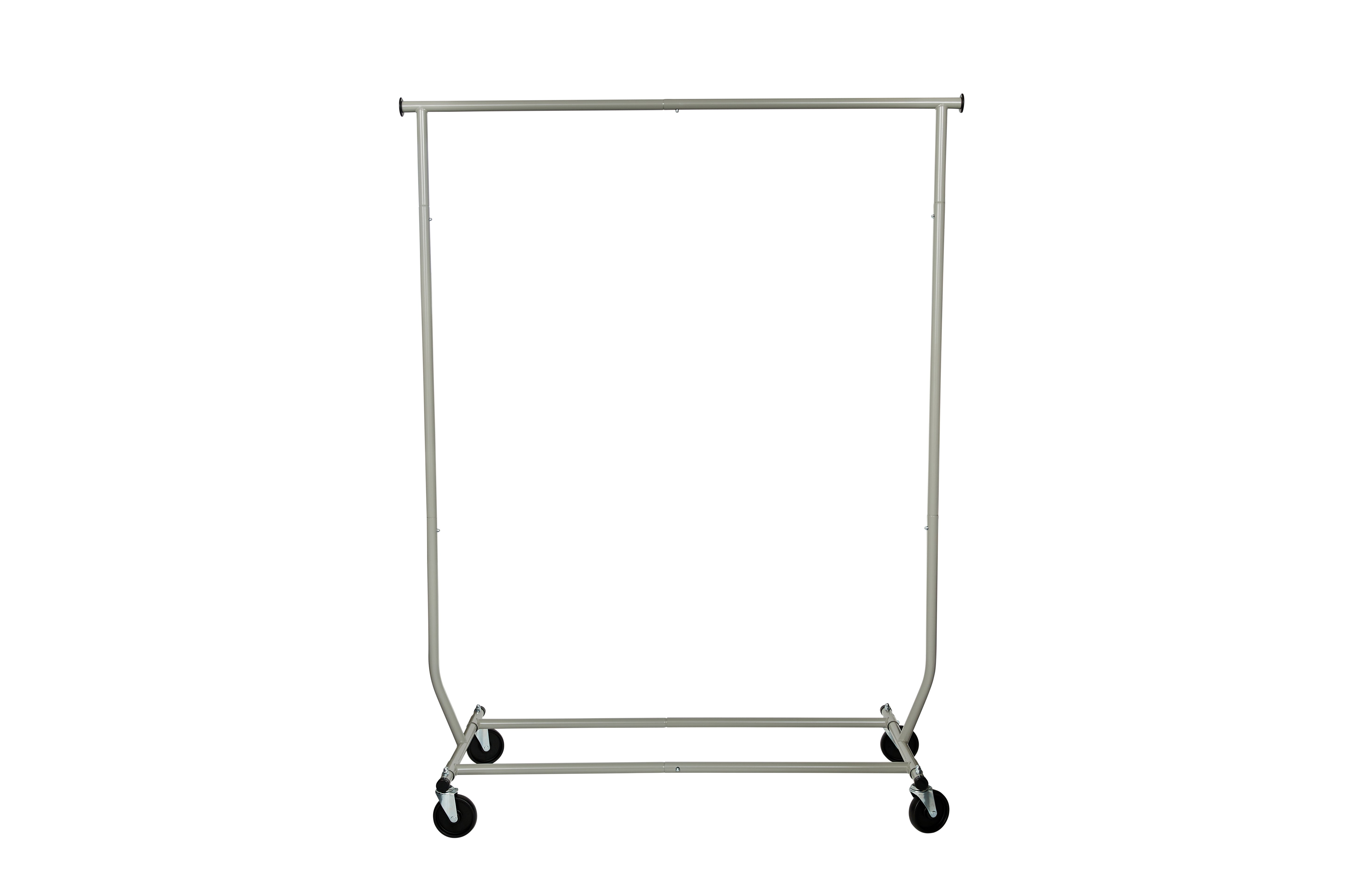 Heavy Duty Garment Rack with Wheels - Extra Sturdy Clothes Hanging Rack for Commercial Use, Large Capacity Clothing Rack for Retail Stores, Boutiques, and Home Organization