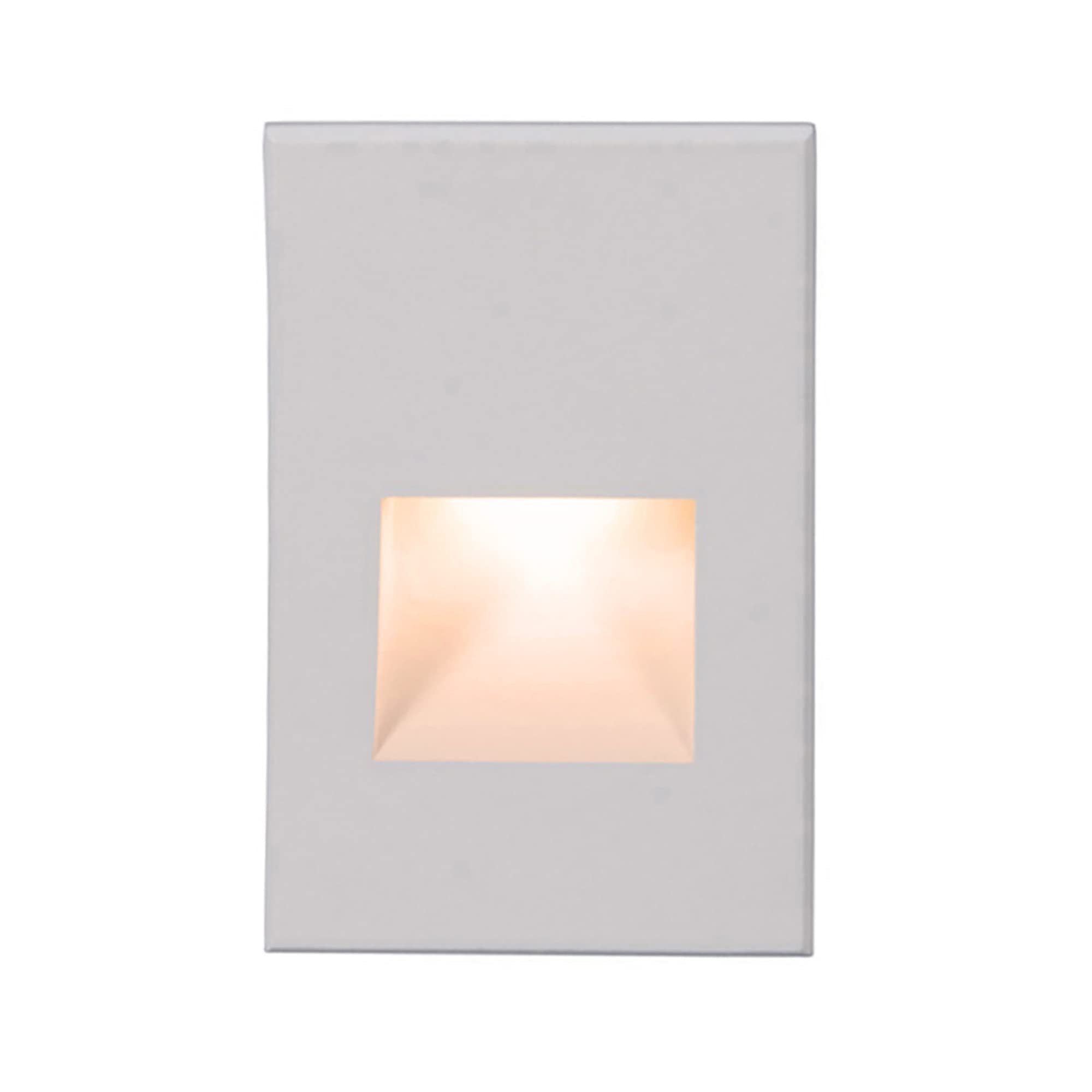 WAC Landscape Lighting - LEDme 120V LED Vertical Indoor/Outdoor Step & Wall Light, 2700K Warm White Built-in LED - Perfect for Garden Pathways, Patio Steps & Exterior Home Decor