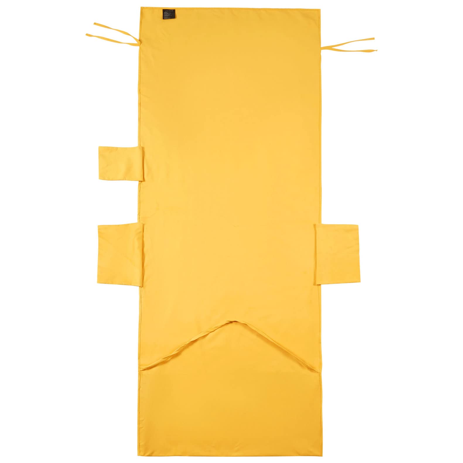 Microfiber Pool Lounge Chair Cover with Pockets - Waterproof Beach Towel for Sun Lounger, Patio & Garden - Perfect for Summer Holidays, Sunbathing & Outdoor Relaxation (Yellow)