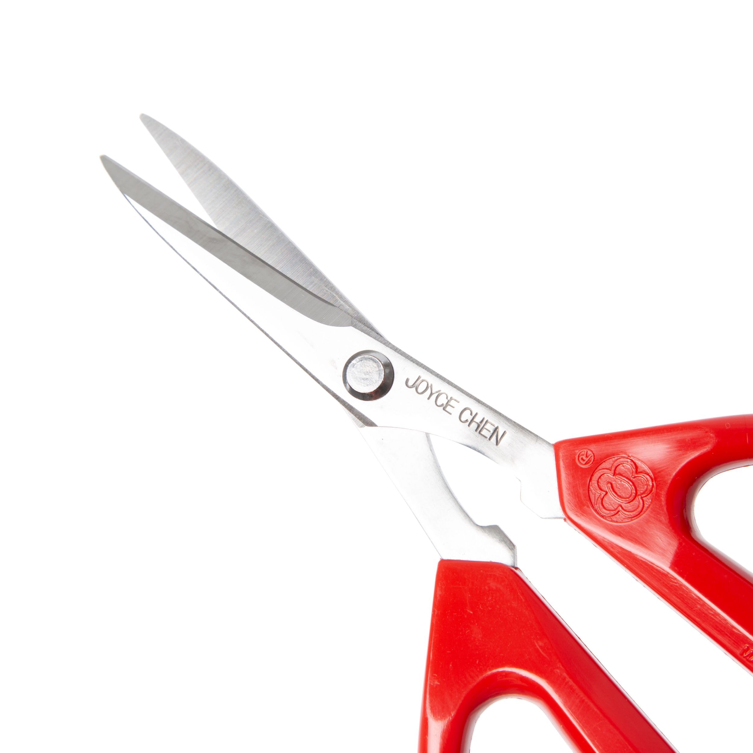 Joyce Chen Kitchen Scissors - All-Purpose Shears with Comfort Grip for Cooking & Crafting