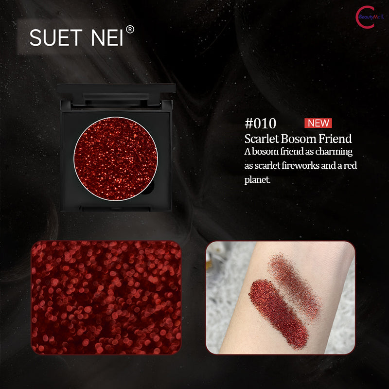 SUET NEI Monochrome Eyeshadow Palette - Long Lasting Matte & Shimmer Eyeshadow for Day & Night Makeup - Perfect for Everyday Wear, Parties & Special Occasions