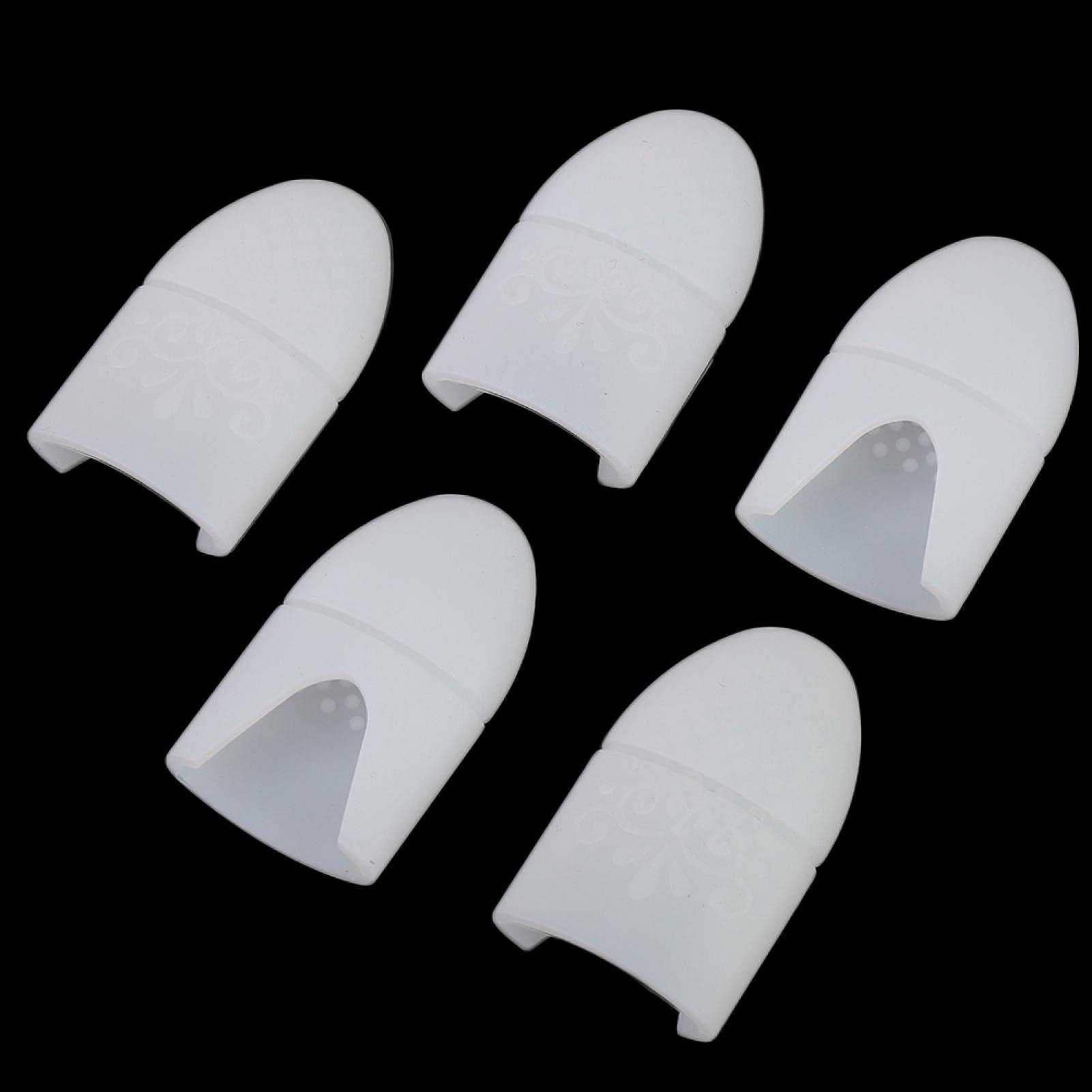 Portable Nail Polish Remover Clip - Manicure Tool for Easy Nail Polish Removal at Home | Perfect for Women's Nail Care & Salon Use (White)