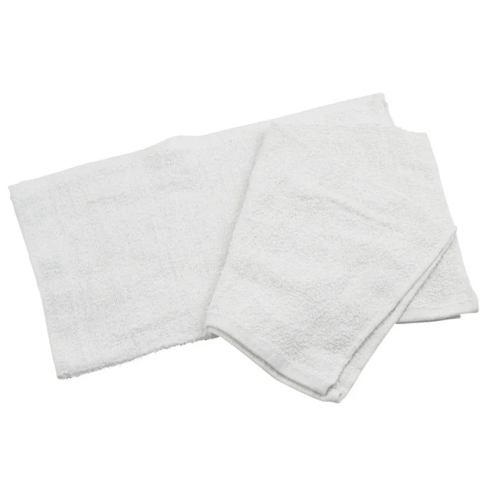 Premium Winco White Cotton Towel - 16