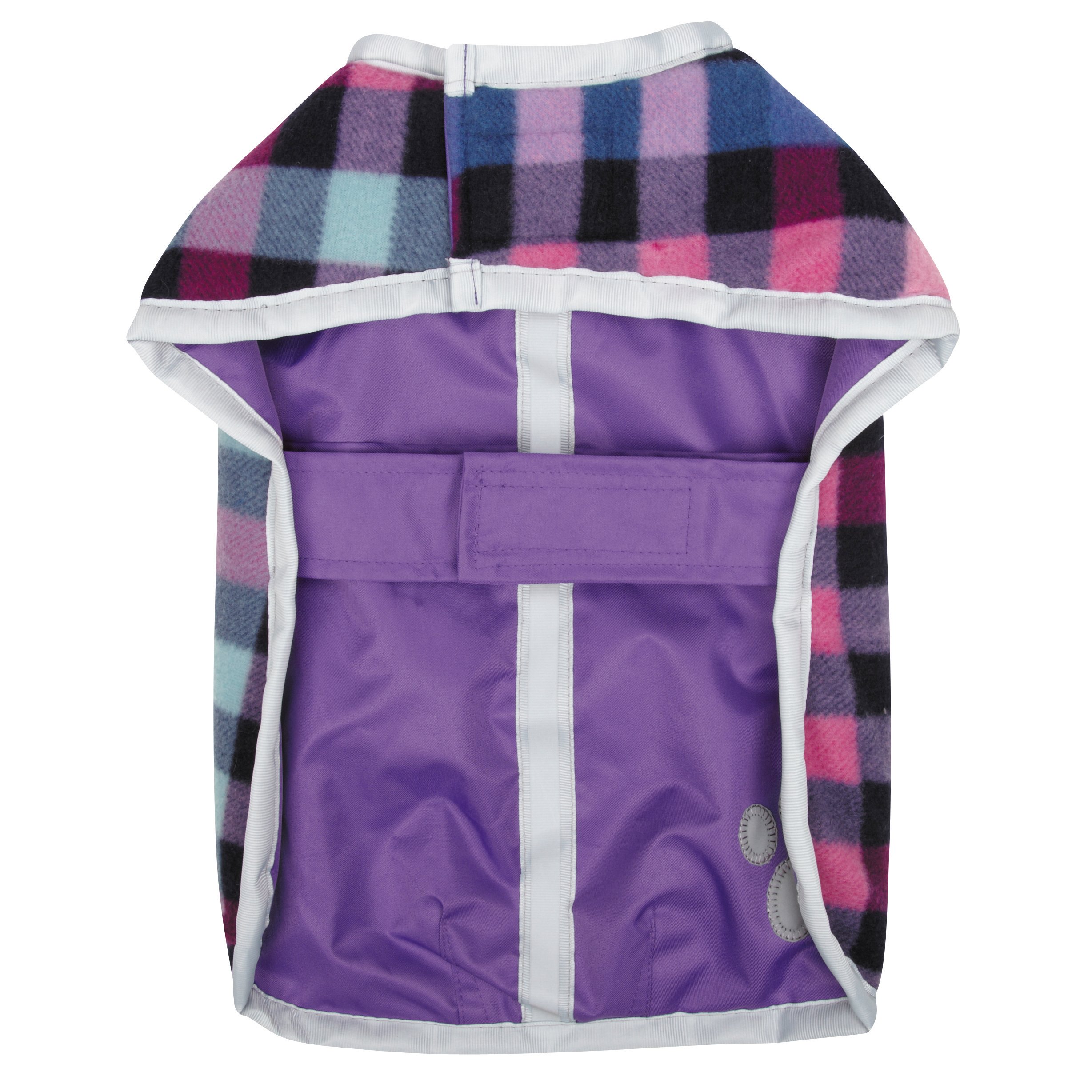 Zack & Zoey Nor'Easter Warm Fleece Blanket Coat for Women - Small Size, Soft Purple Outerwear - Perfect for Winter, Camping, and Cozy Home Lounging